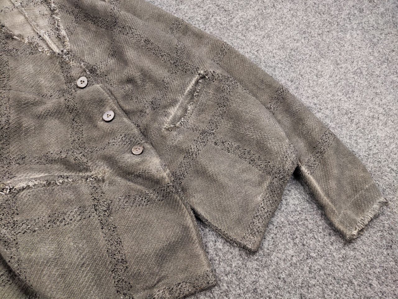 Transit 🖤 Transit Par Such Premium Cotton Garment Dyed Blazer Size M / US 6-8 / IT 42-44 - 13 Thumbnail