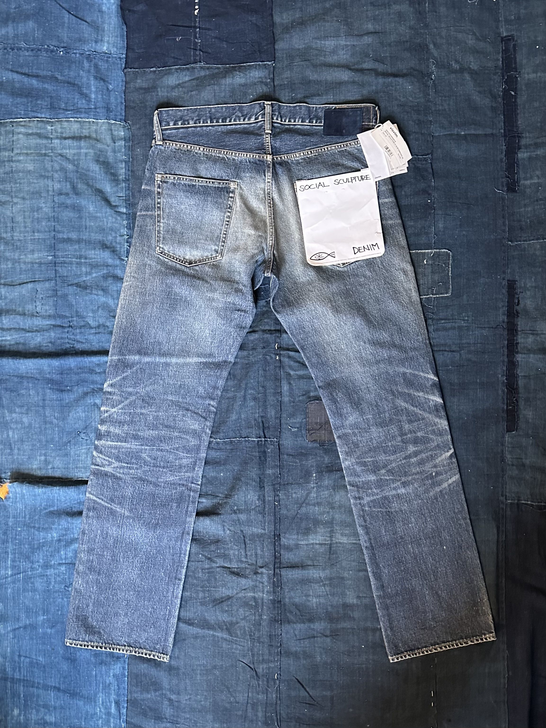 VISVIM(ビズビム/ヴィズヴィム) SOCIAL SCULPTURE 01 UNWASHED