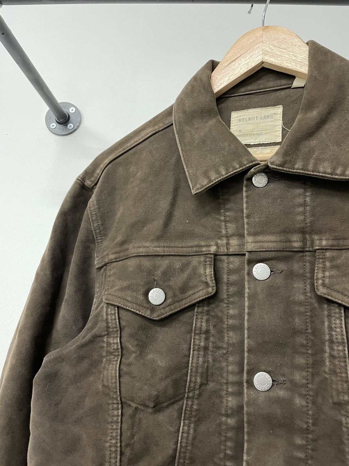 Archive HELMUT LANG brown denime jacket