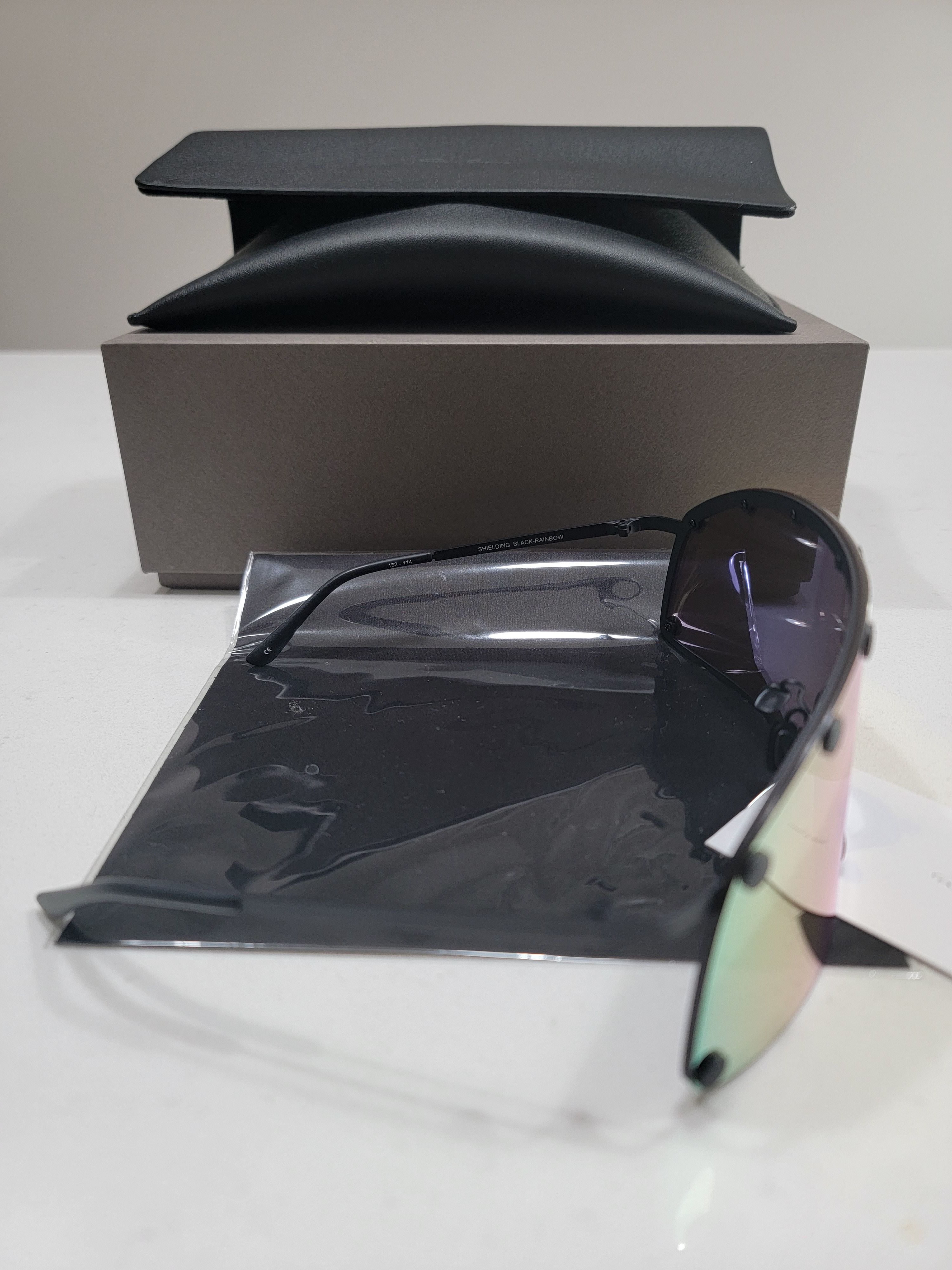 Rick Owens Shielding Sunglasses Shield Rick Owens Size ONE SIZE - 4 Thumbnail