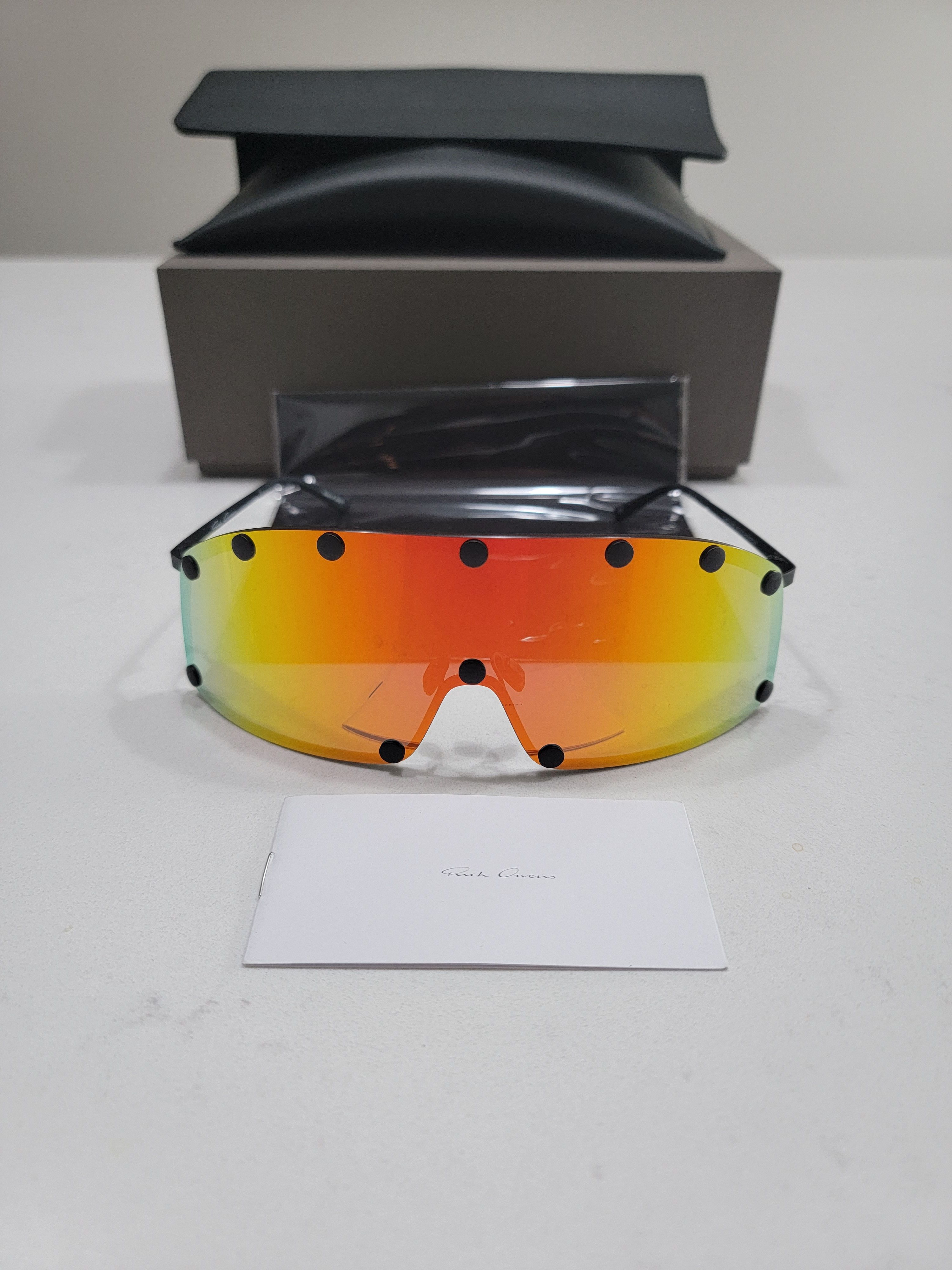 Rick Owens Shielding Sunglasses Shield Rick Owens Size ONE SIZE - 1 Thumbnail