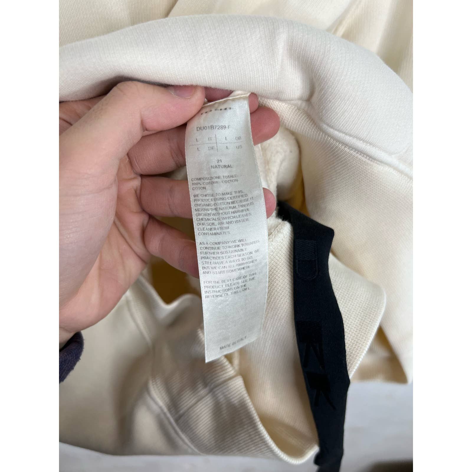 Rick Owens DRKSHDW Reverse String Hoodie Size US L / EU 52-54 / 3 - 5 Thumbnail