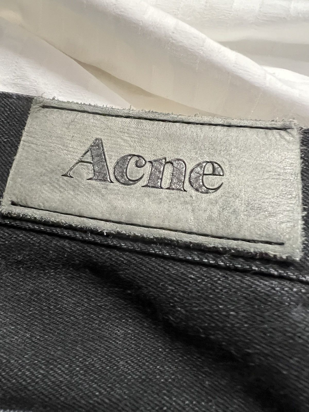 Acne Studios Black acne denim Size US 31 - 3 Thumbnail