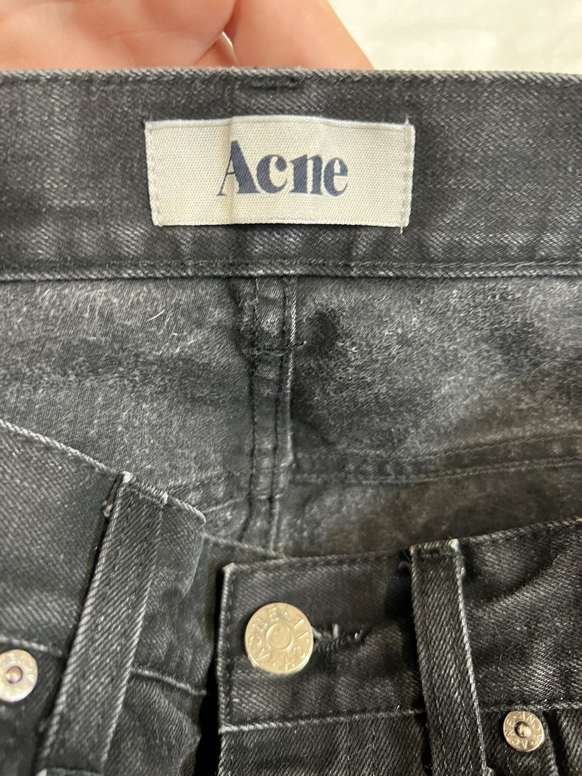 Acne Studios Black acne denim Size US 31 - 5 Thumbnail