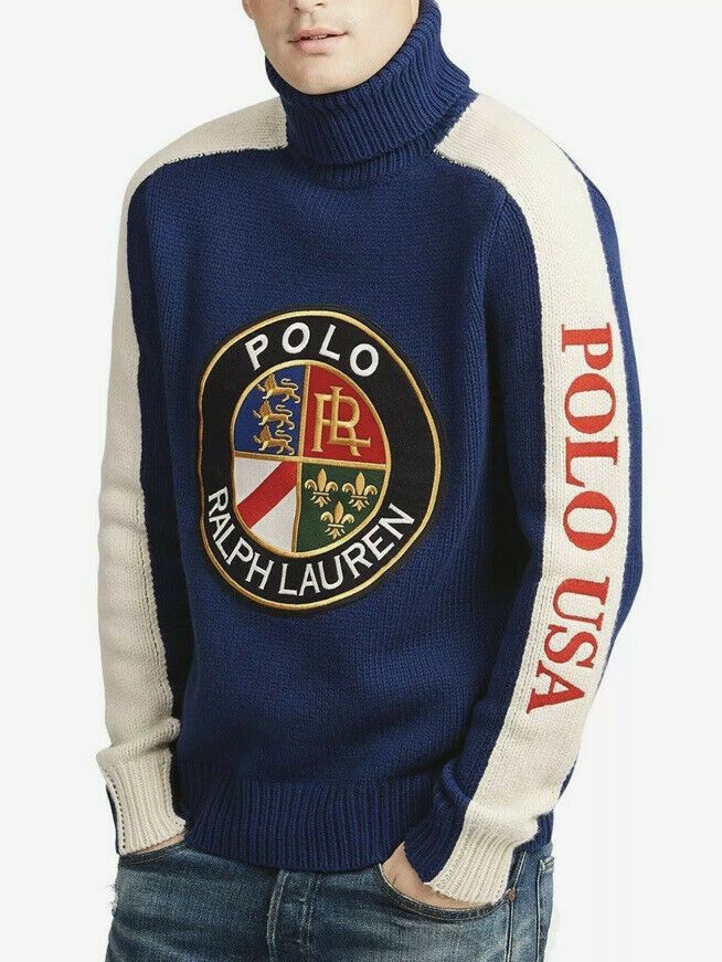 Polo Ralph Lauren Polo Ralph Lauren Cookie Patch Suicide Sweater Med Size US M / EU 48-50 / 2 - 6 Thumbnail