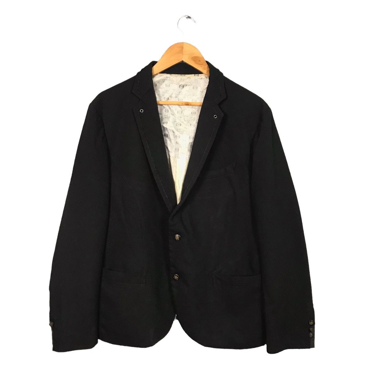 Japanese Brand × PPFM PPFM JAPAN BLAZER BLACK COAT JACKET Size US M / EU 48-50 / 2 - 1 Thumbnail