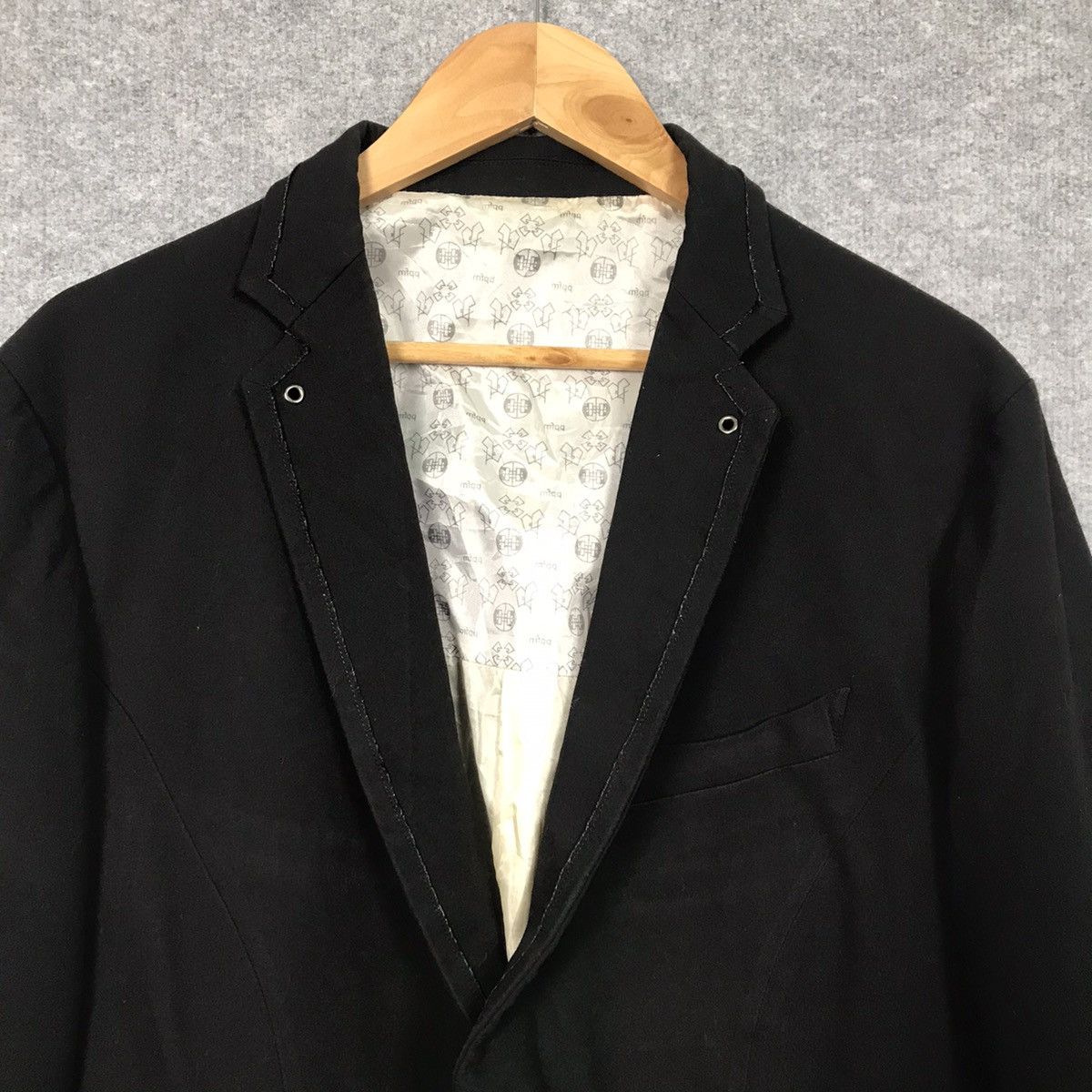 Japanese Brand × PPFM PPFM JAPAN BLAZER BLACK COAT JACKET Size US M / EU 48-50 / 2 - 2 Thumbnail