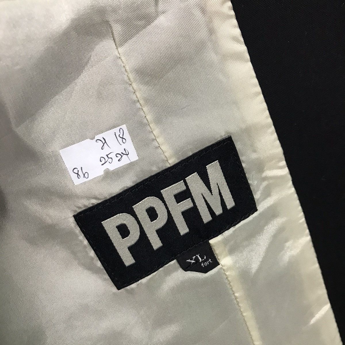 Japanese Brand × PPFM PPFM JAPAN BLAZER BLACK COAT JACKET Size US M / EU 48-50 / 2 - 11 Thumbnail