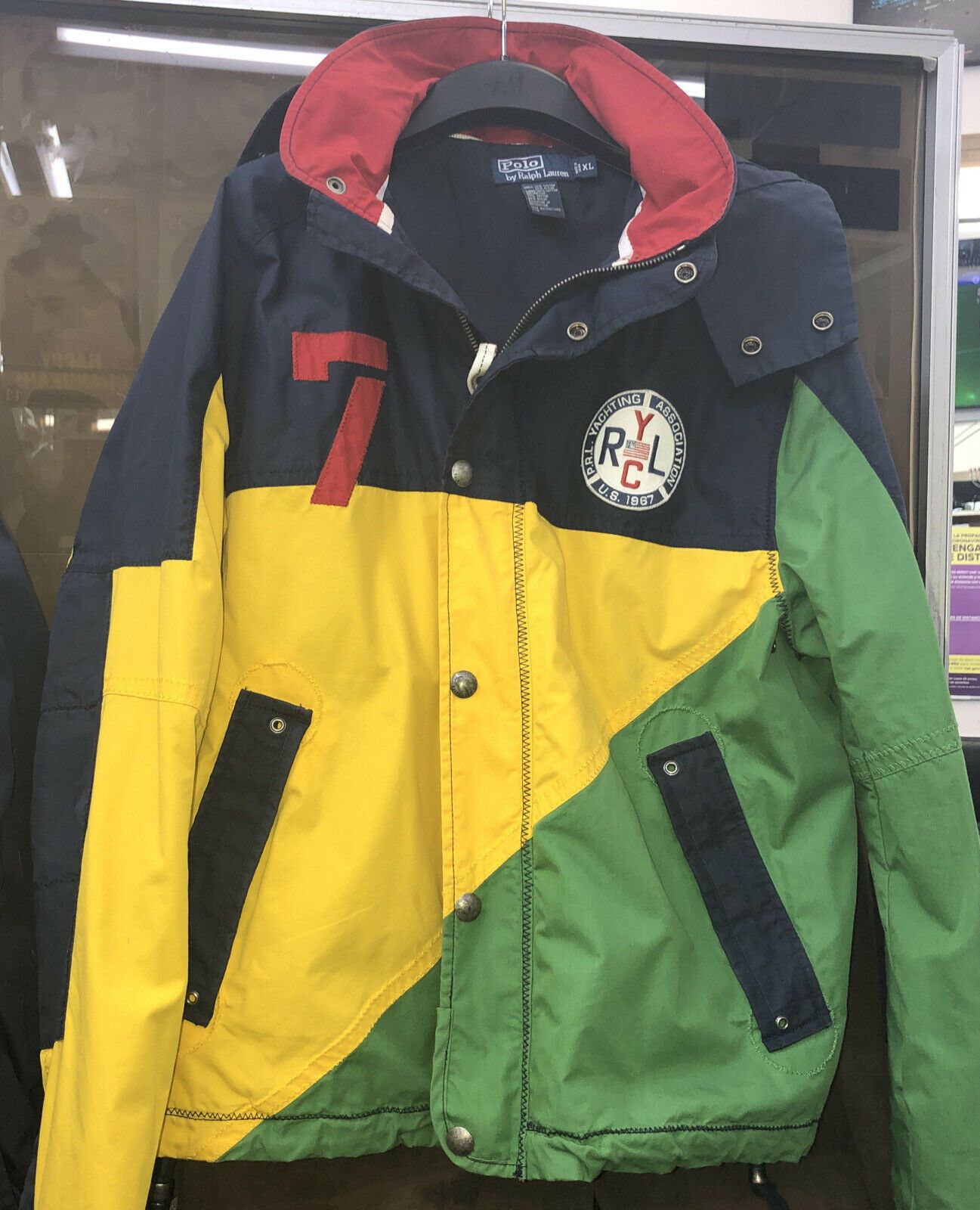 Polo Ralph Lauren Vintage Polo Ralph Lauren RLYC Yacht Sailing Jacket XXL Size US XXL / EU 58 / 5 - 7 Thumbnail