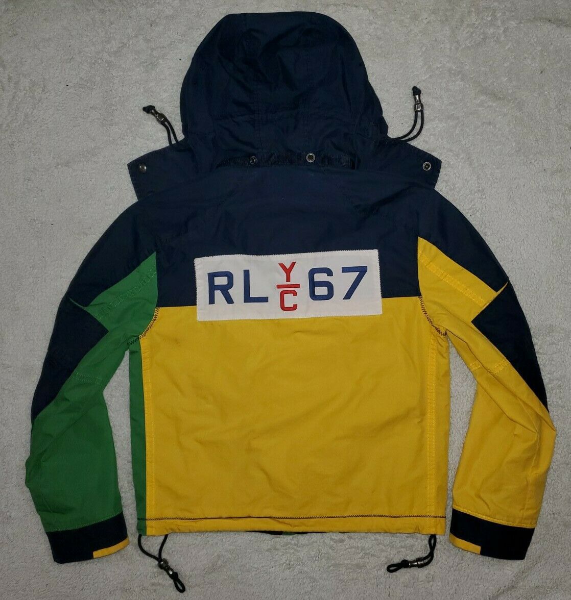 Polo Ralph Lauren Vintage Polo Ralph Lauren RLYC Yacht Sailing Jacket XXL Size US XXL / EU 58 / 5 - 5 Thumbnail