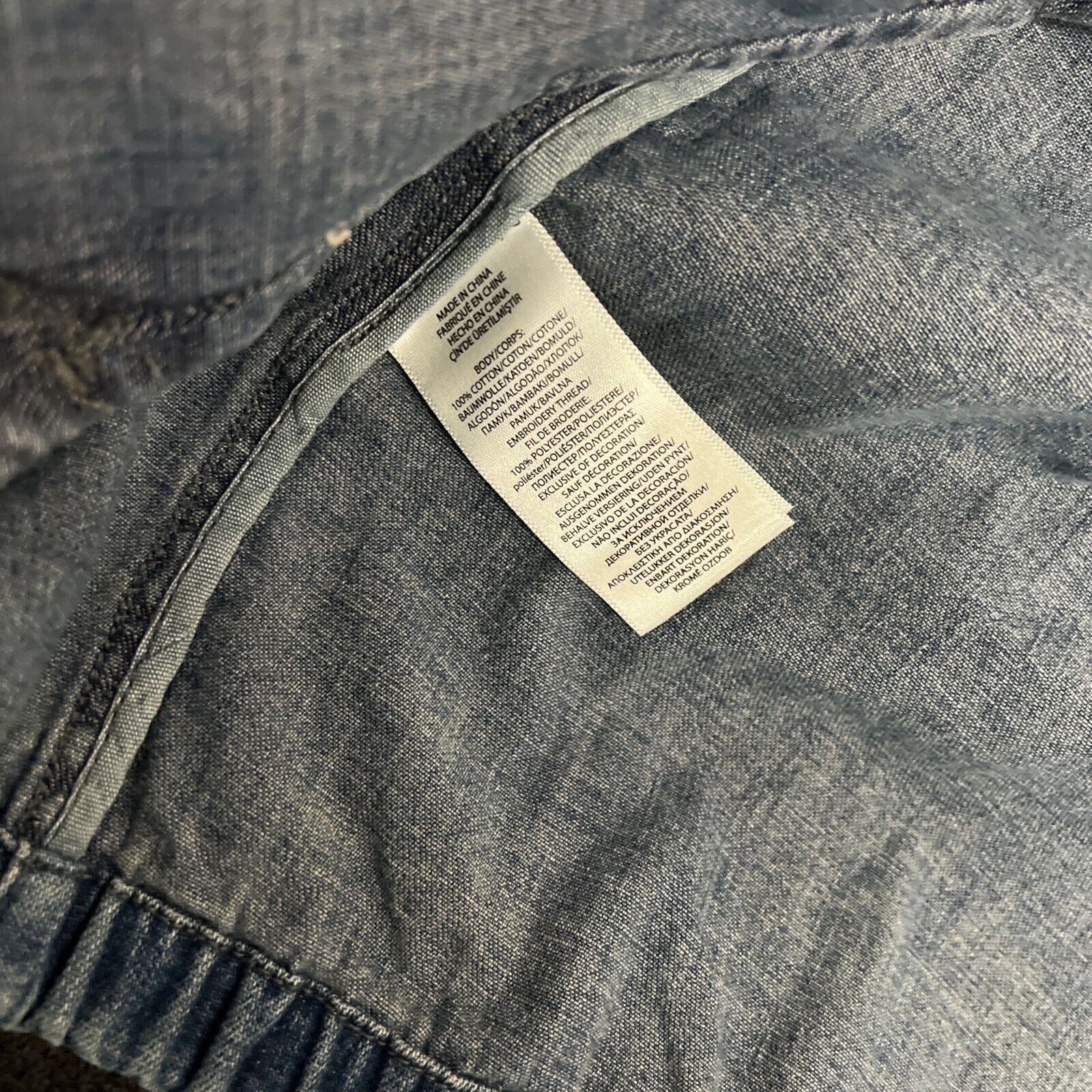 Polo Ralph Lauren Cross Flags Anniversary Denim Jacket XXL