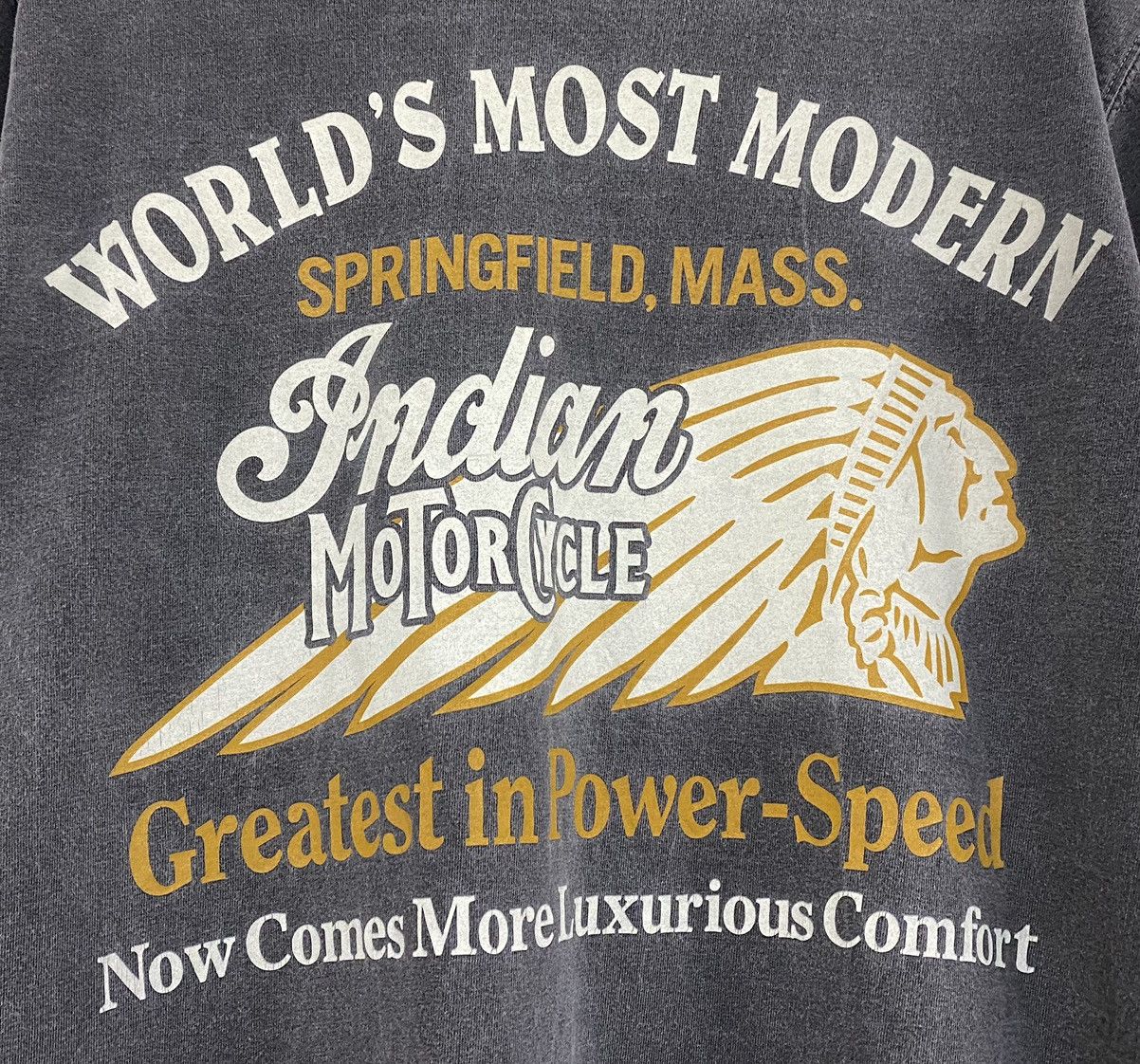 Indian Motorcycle Vintage Indian Motorcycle by Toyo Enterprise tee Size US M / EU 48-50 / 2 - 2 Thumbnail