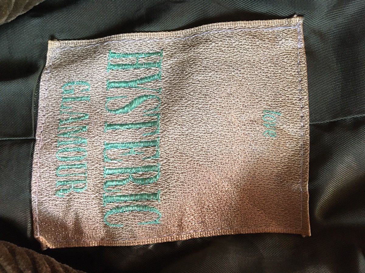 Hysteric Glamour $NEED GONE TODAY$ Corduroys dark green jacket six Button Size US S / EU 44-46 / 1 - 11 Thumbnail
