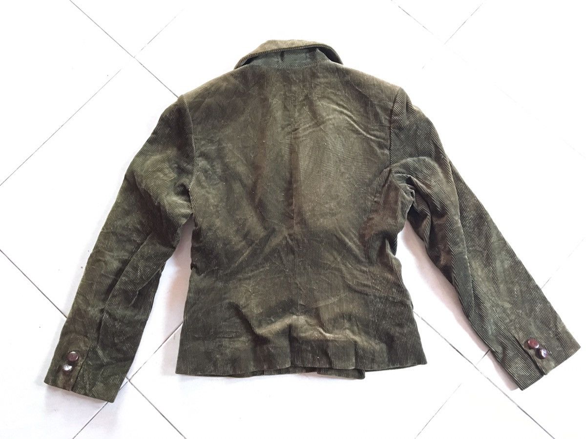Hysteric Glamour $NEED GONE TODAY$ Corduroys dark green jacket six Button Size US S / EU 44-46 / 1 - 3 Thumbnail
