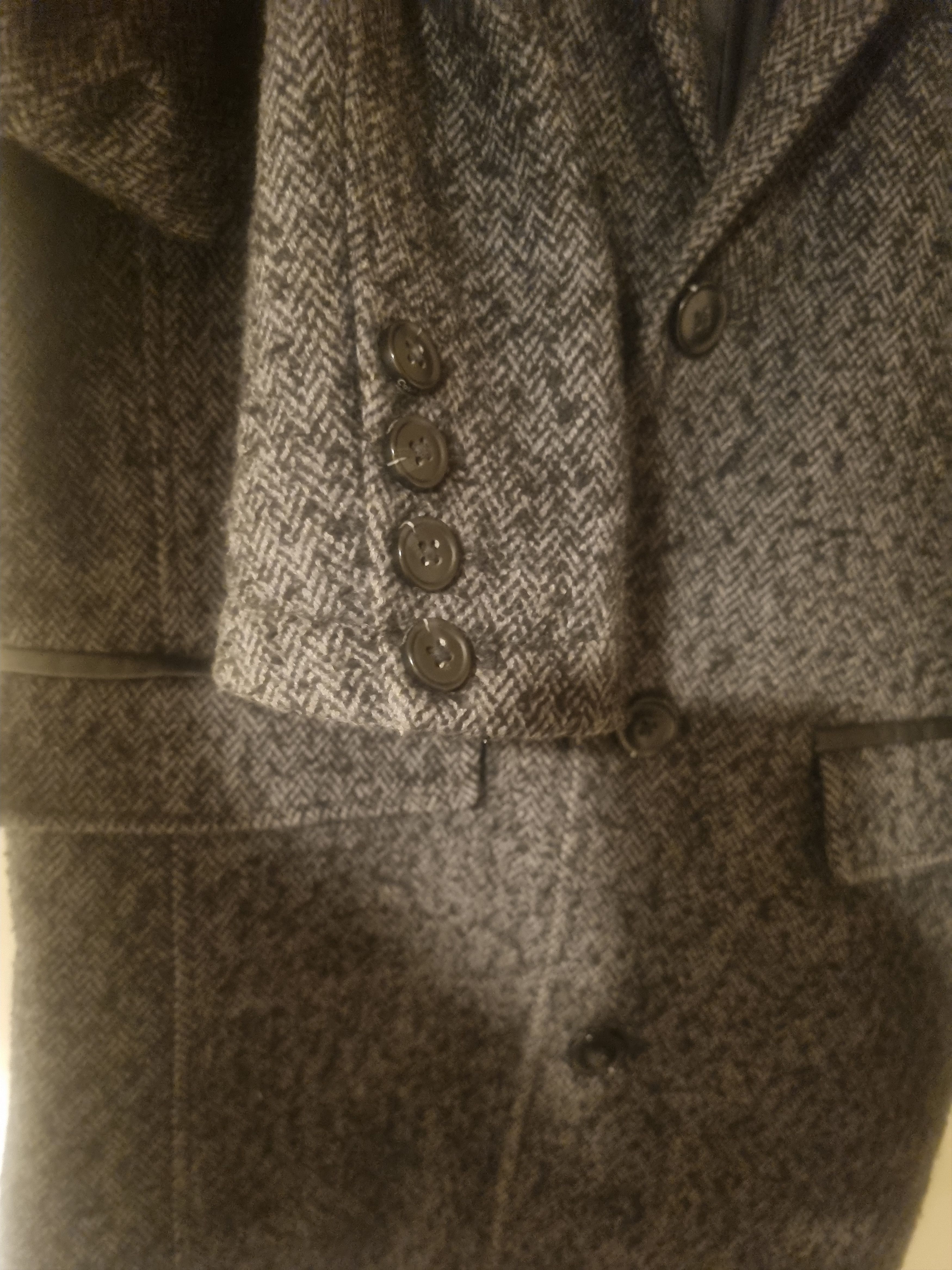 Calvin Klein Calvin Klein Herringbone Coat Size US M / EU 48-50 / 2 - 11 Thumbnail