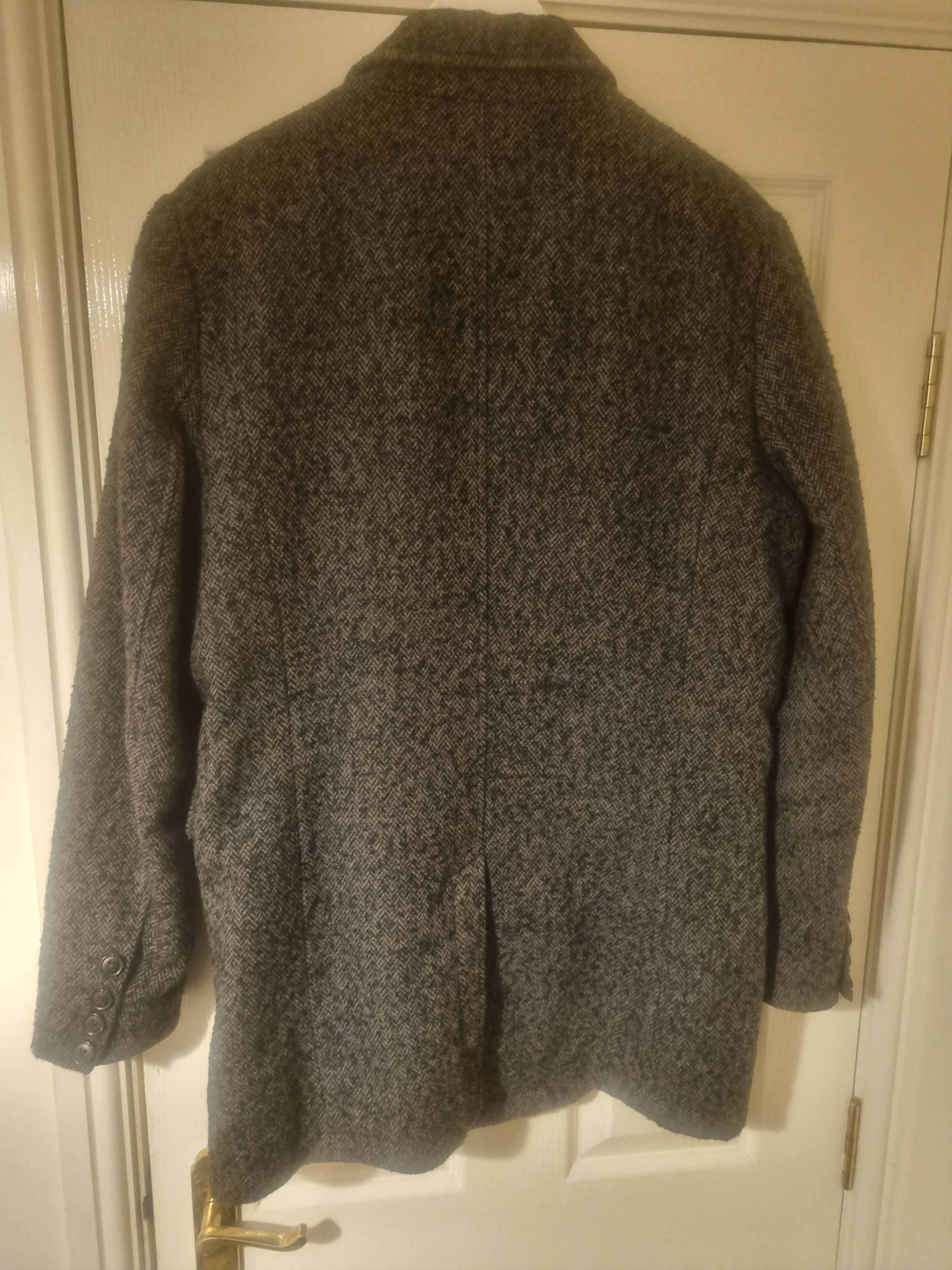 Calvin Klein Calvin Klein Herringbone Coat Size US M / EU 48-50 / 2 - 21 Thumbnail