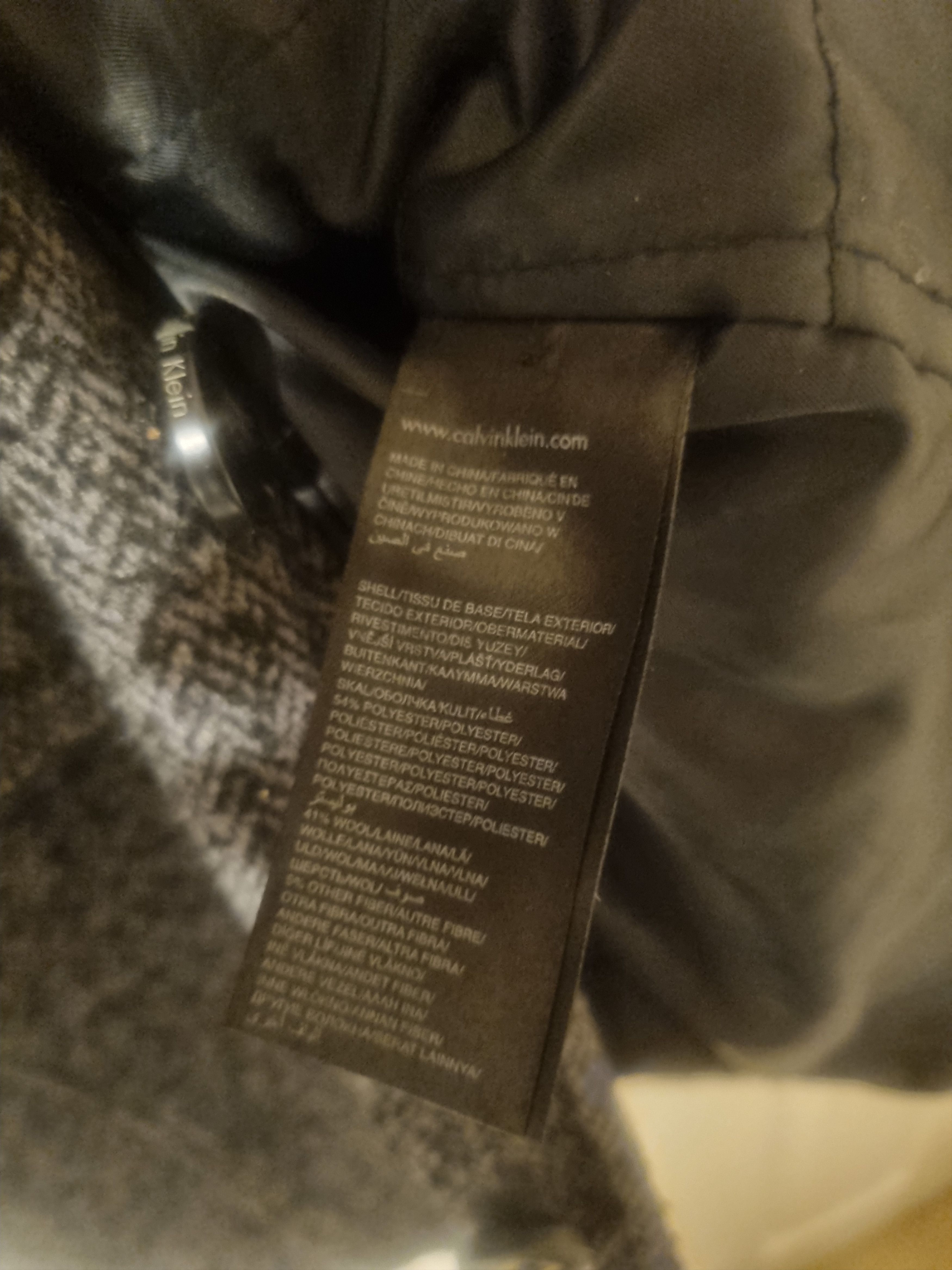 Calvin Klein Calvin Klein Herringbone Coat Size US M / EU 48-50 / 2 - 16 Thumbnail