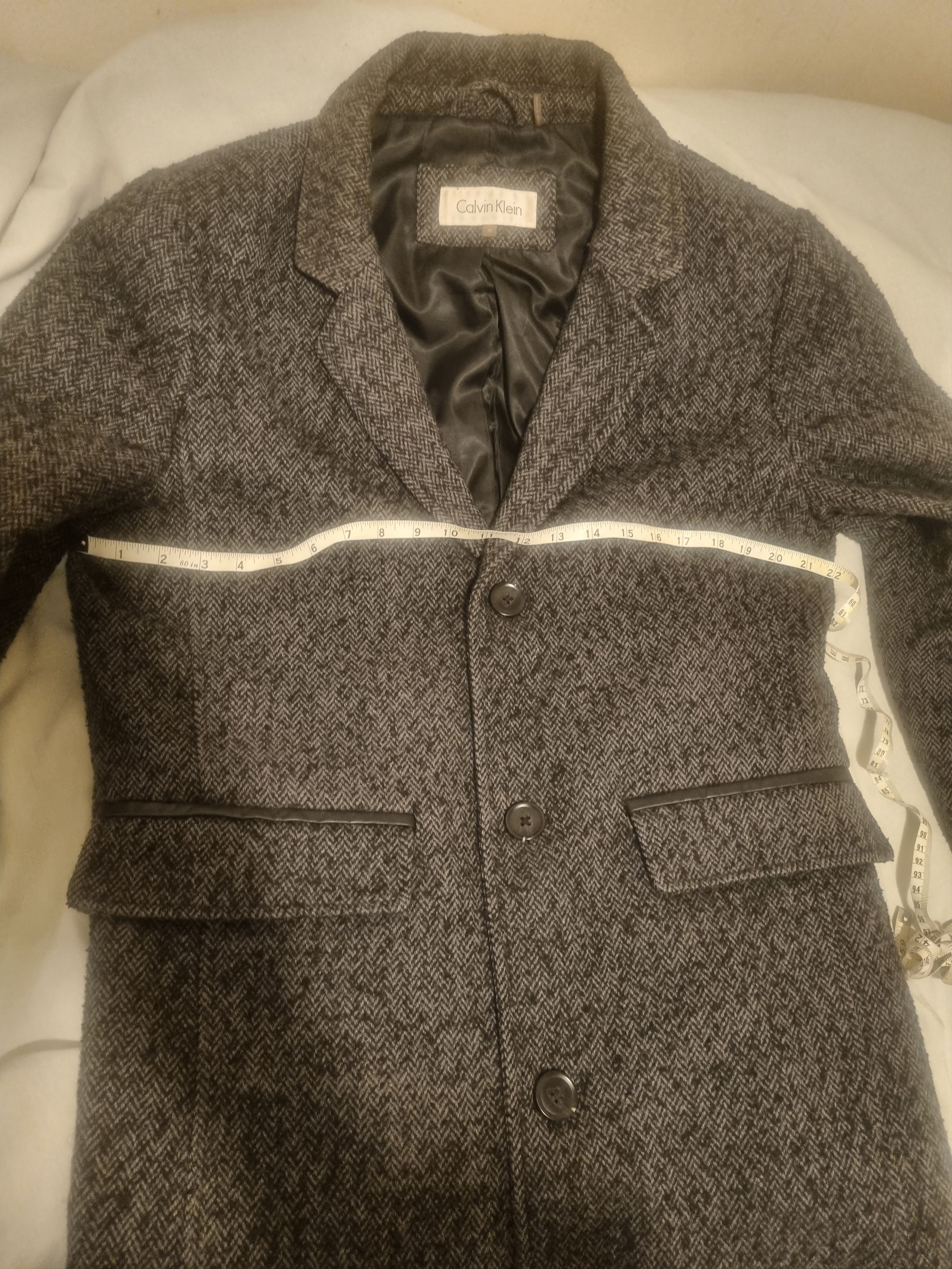 Calvin Klein Calvin Klein Herringbone Coat Size US M / EU 48-50 / 2 - 7 Thumbnail