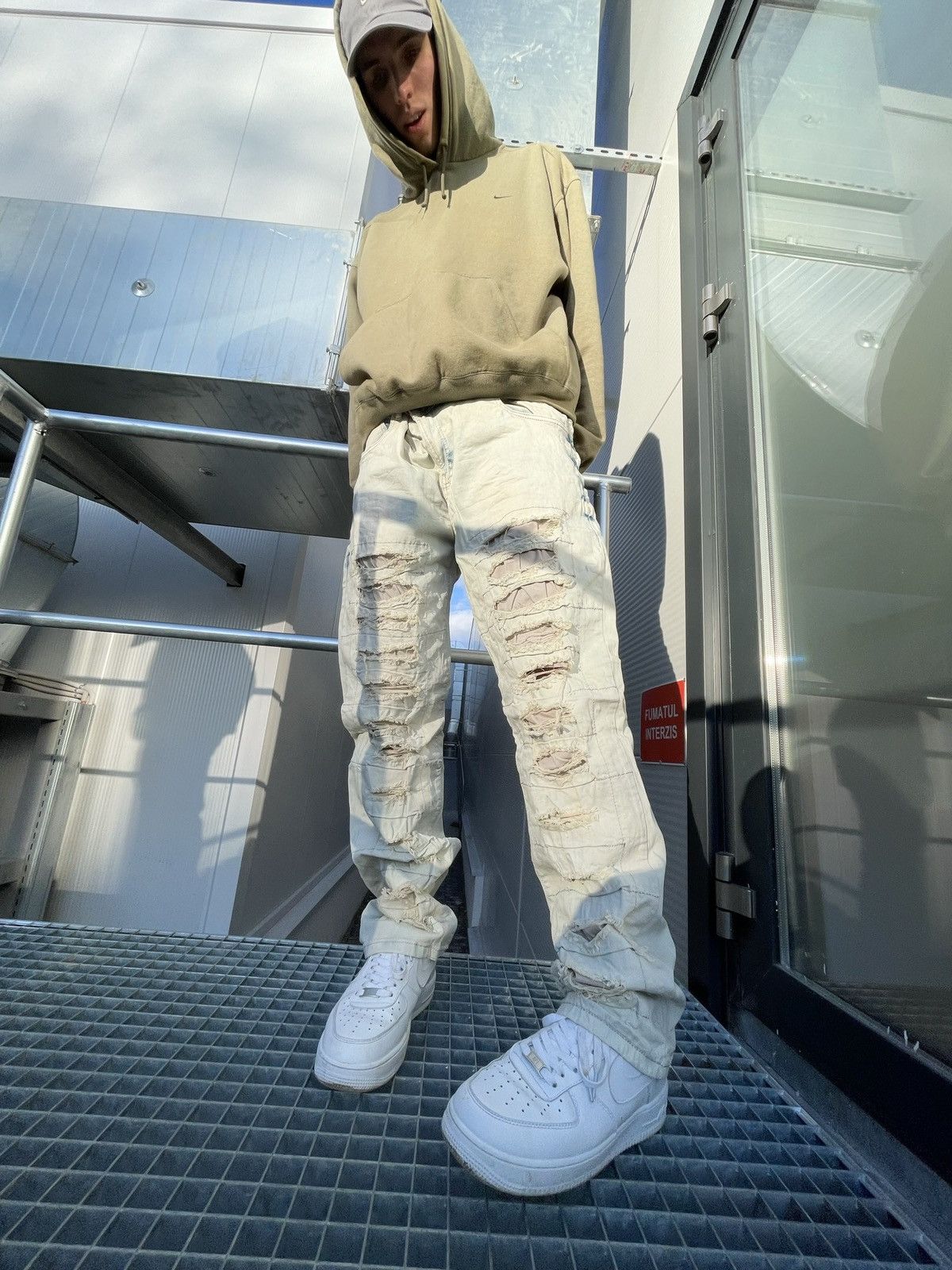 If Six Was Nine × Le Grande Bleu (L.G.B.) × Southpole Vintage Cipo&Baxx jeans LGB opium distressed denim Size US 36 / EU 52 - 10 Thumbnail