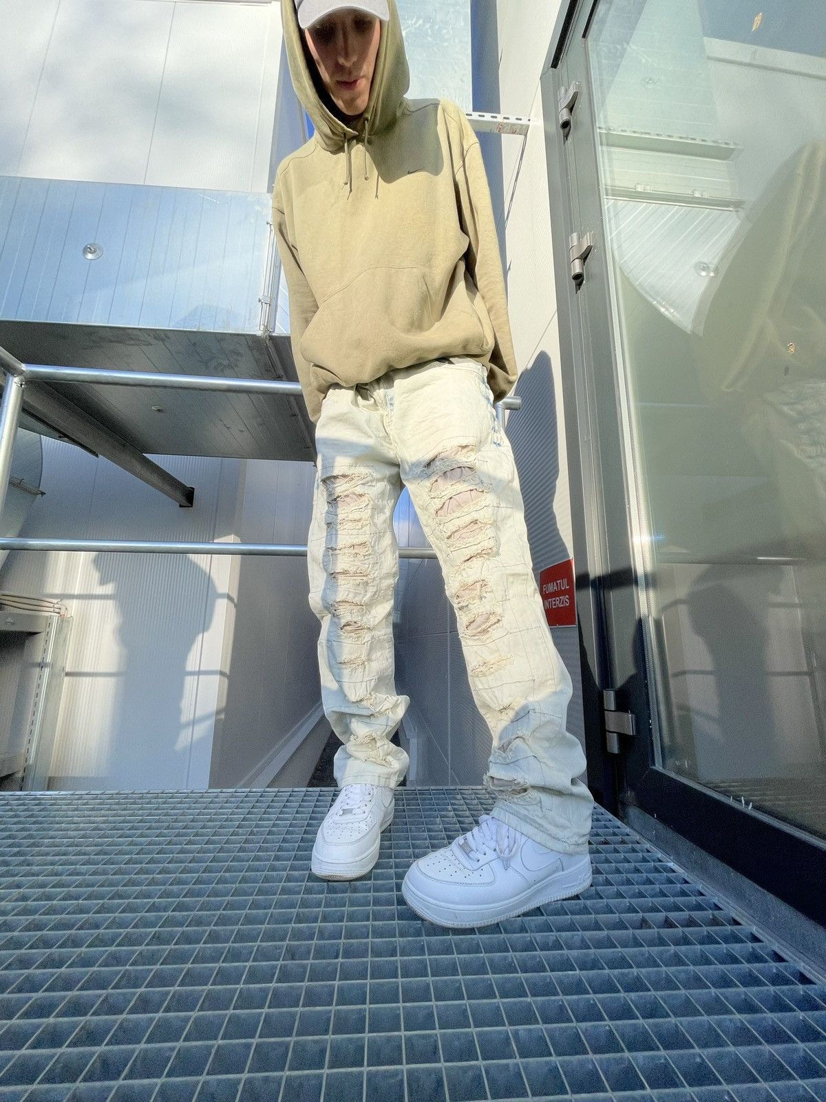 If Six Was Nine × Le Grande Bleu (L.G.B.) × Southpole Vintage Cipo&Baxx jeans LGB opium distressed denim Size US 36 / EU 52 - 2 Thumbnail