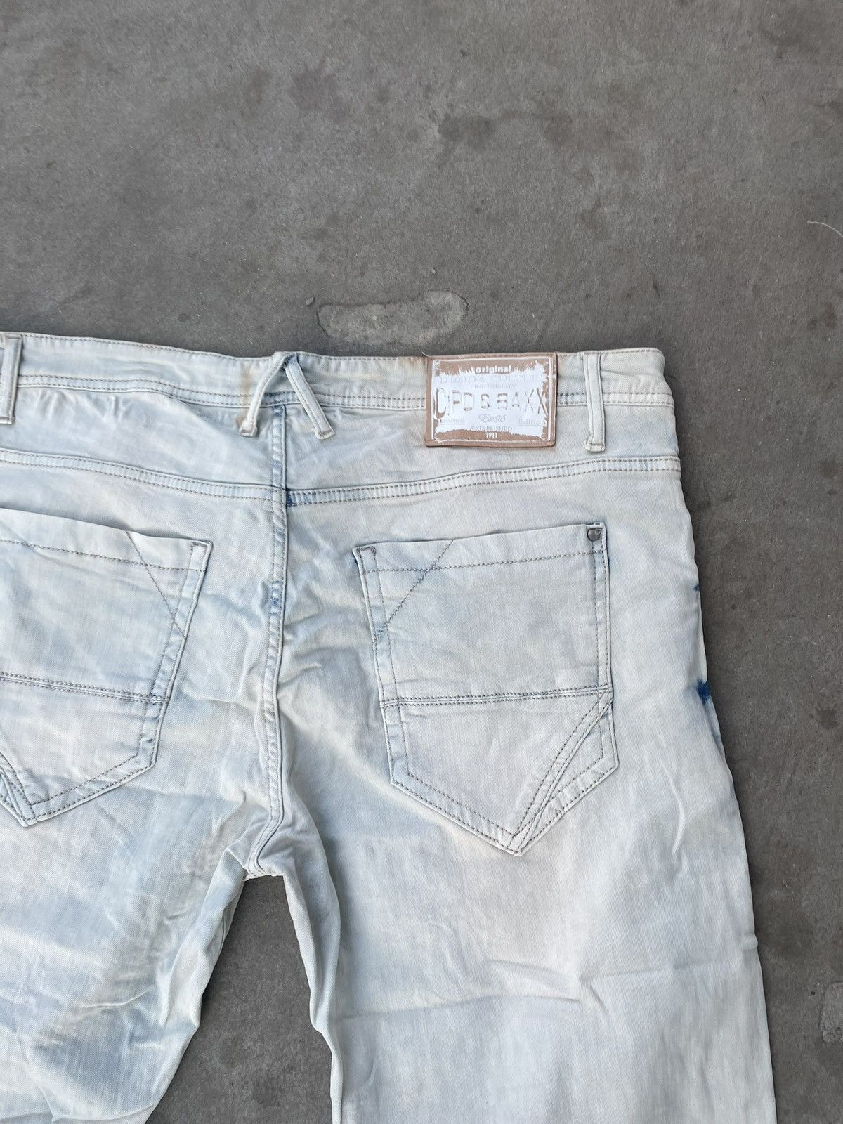 If Six Was Nine × Le Grande Bleu (L.G.B.) × Southpole Vintage Cipo&Baxx jeans LGB opium distressed denim Size US 36 / EU 52 - 8 Thumbnail