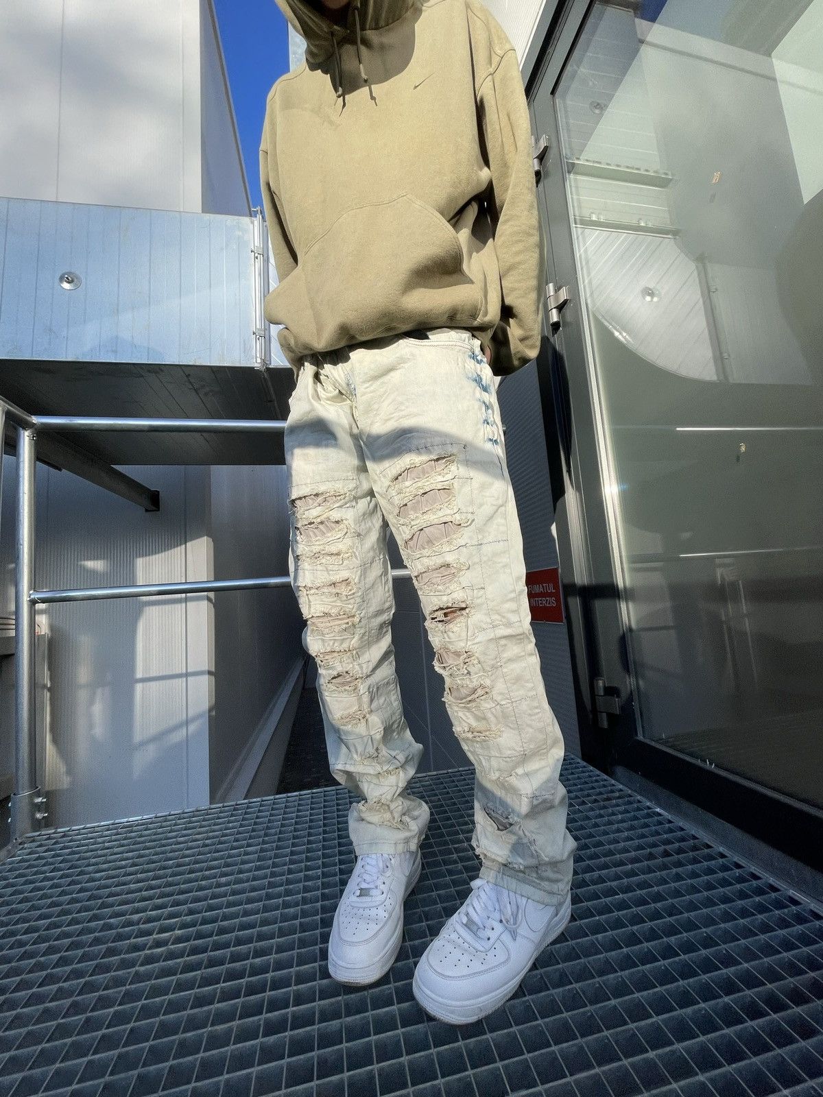 If Six Was Nine × Le Grande Bleu (L.G.B.) × Southpole Vintage Cipo&Baxx jeans LGB opium distressed denim Size US 36 / EU 52 - 9 Thumbnail
