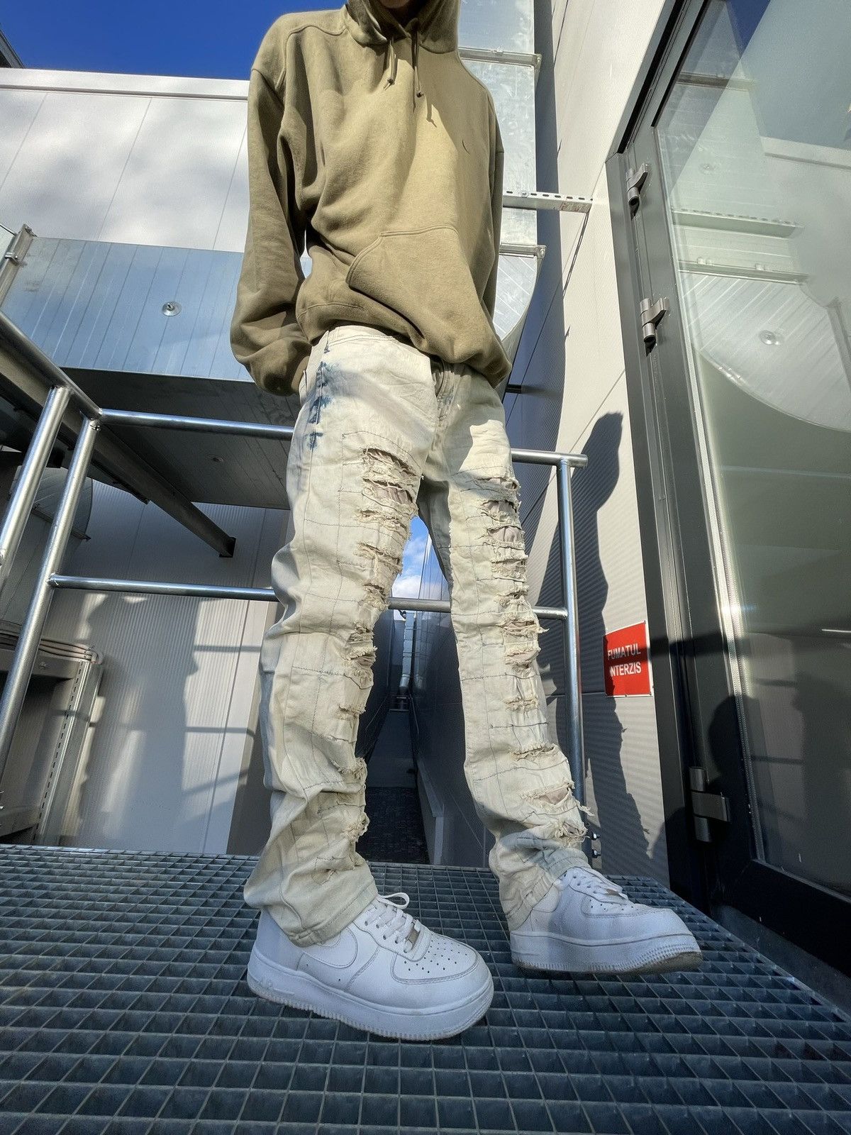 If Six Was Nine × Le Grande Bleu (L.G.B.) × Southpole Vintage Cipo&Baxx jeans LGB opium distressed denim Size US 36 / EU 52 - 1 Thumbnail