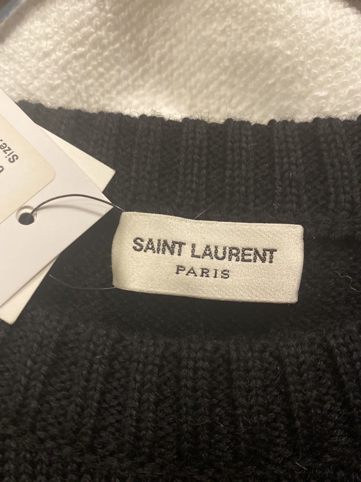 Saint Laurent Paris SS16 Runway Dinosaur Sweater Size US XL / EU 56 / 4 - 6 Thumbnail