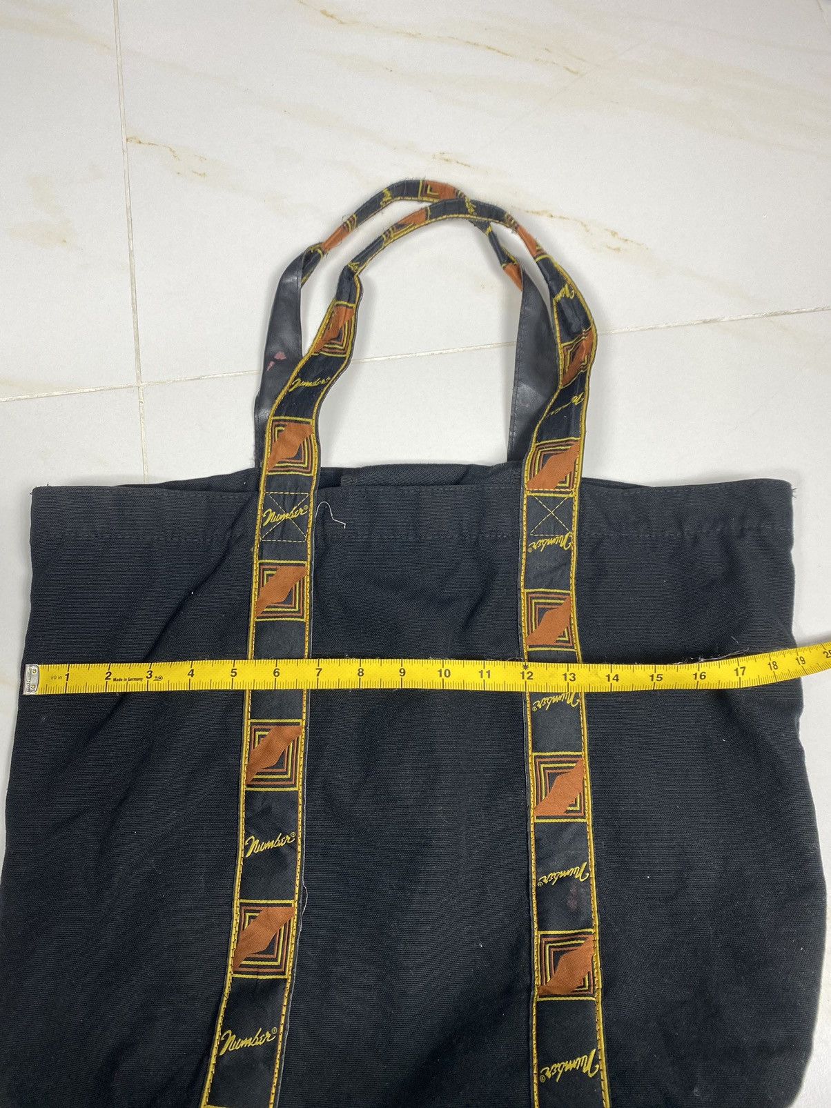Number (N)ine × Takahiromiyashita The Soloist. Number Nine Tote Bag Size ONE SIZE - 14 Thumbnail