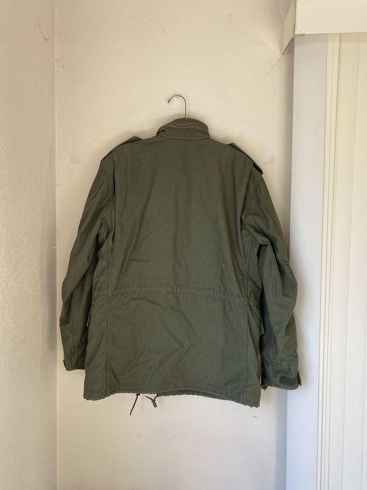 Vintage M65 55 field jacket taxi driver Travis made in USA military ...