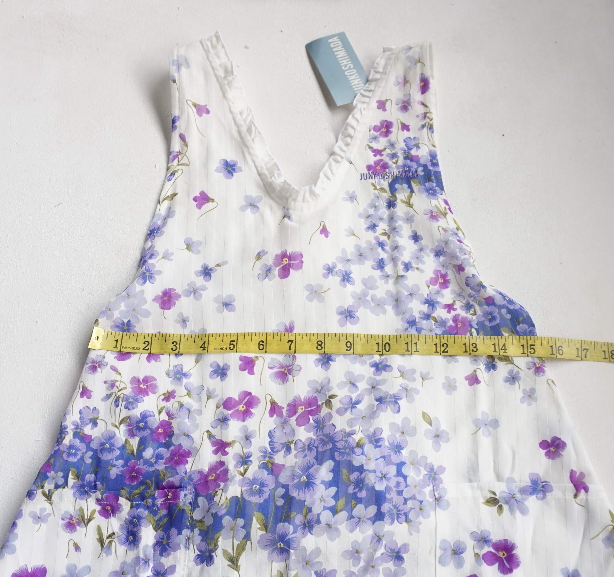 Designer × Japanese Brand × Junko Shimada JUNKO SHIMADA Long Floral Apron Size M / US 6-8 / IT 42-44 - 12 Thumbnail