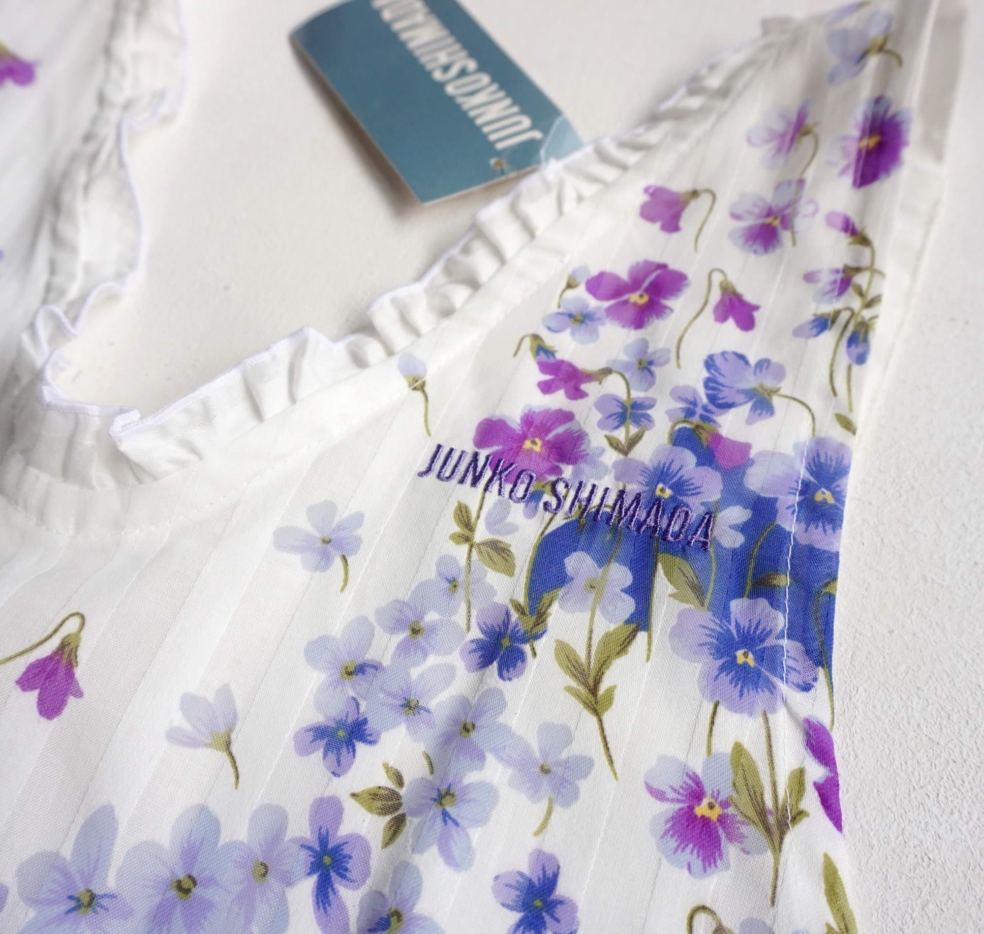 Designer × Japanese Brand × Junko Shimada JUNKO SHIMADA Long Floral Apron Size M / US 6-8 / IT 42-44 - 4 Thumbnail
