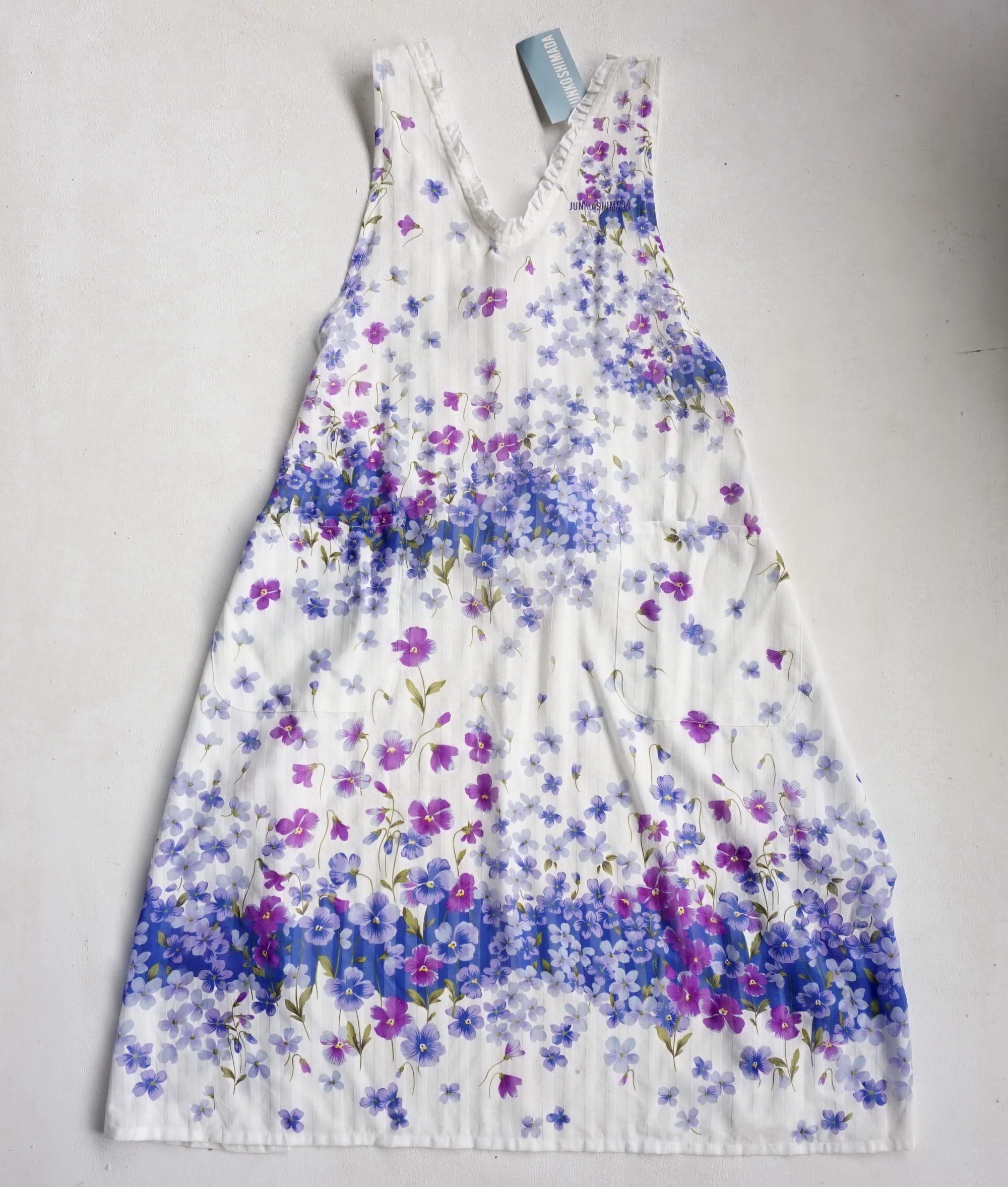 Designer × Japanese Brand × Junko Shimada JUNKO SHIMADA Long Floral Apron Size M / US 6-8 / IT 42-44 - 2 Thumbnail
