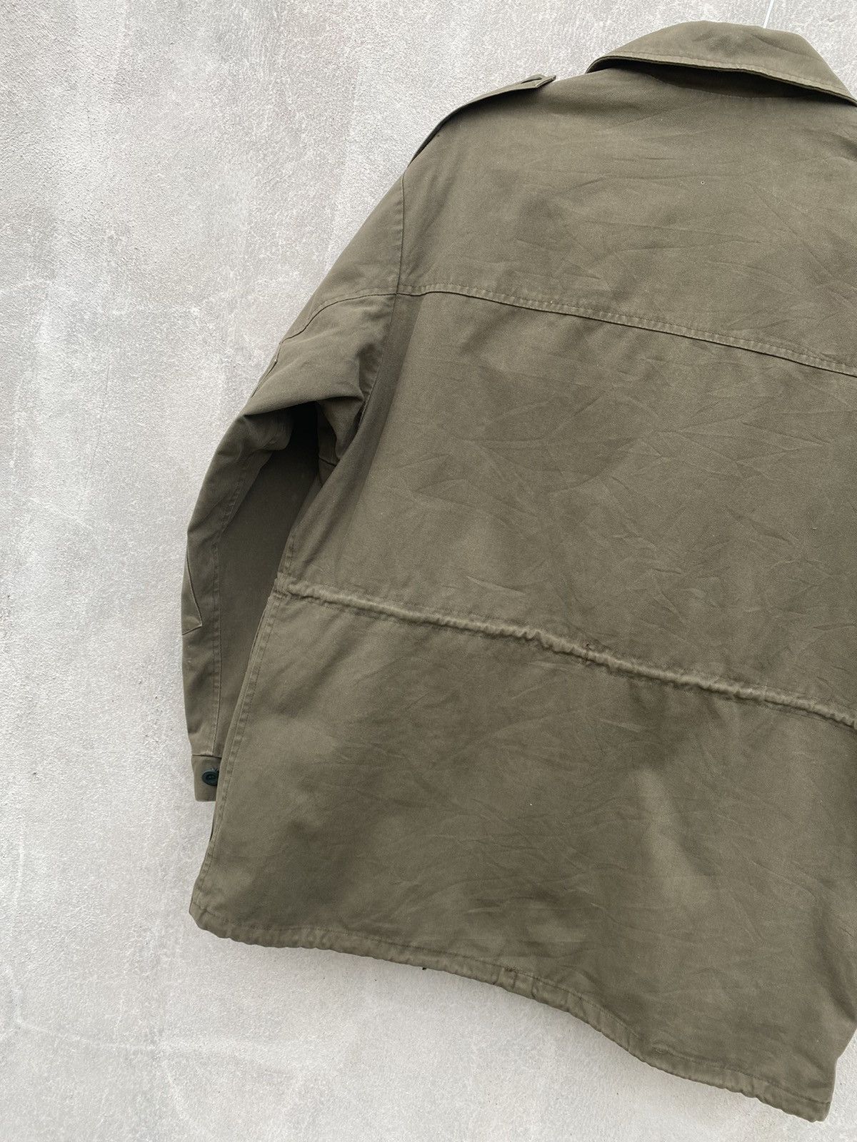 Other Vintage 70s Military Swiss Field Battle Jacket Size US L / EU 52-54 / 3 - 9 Thumbnail