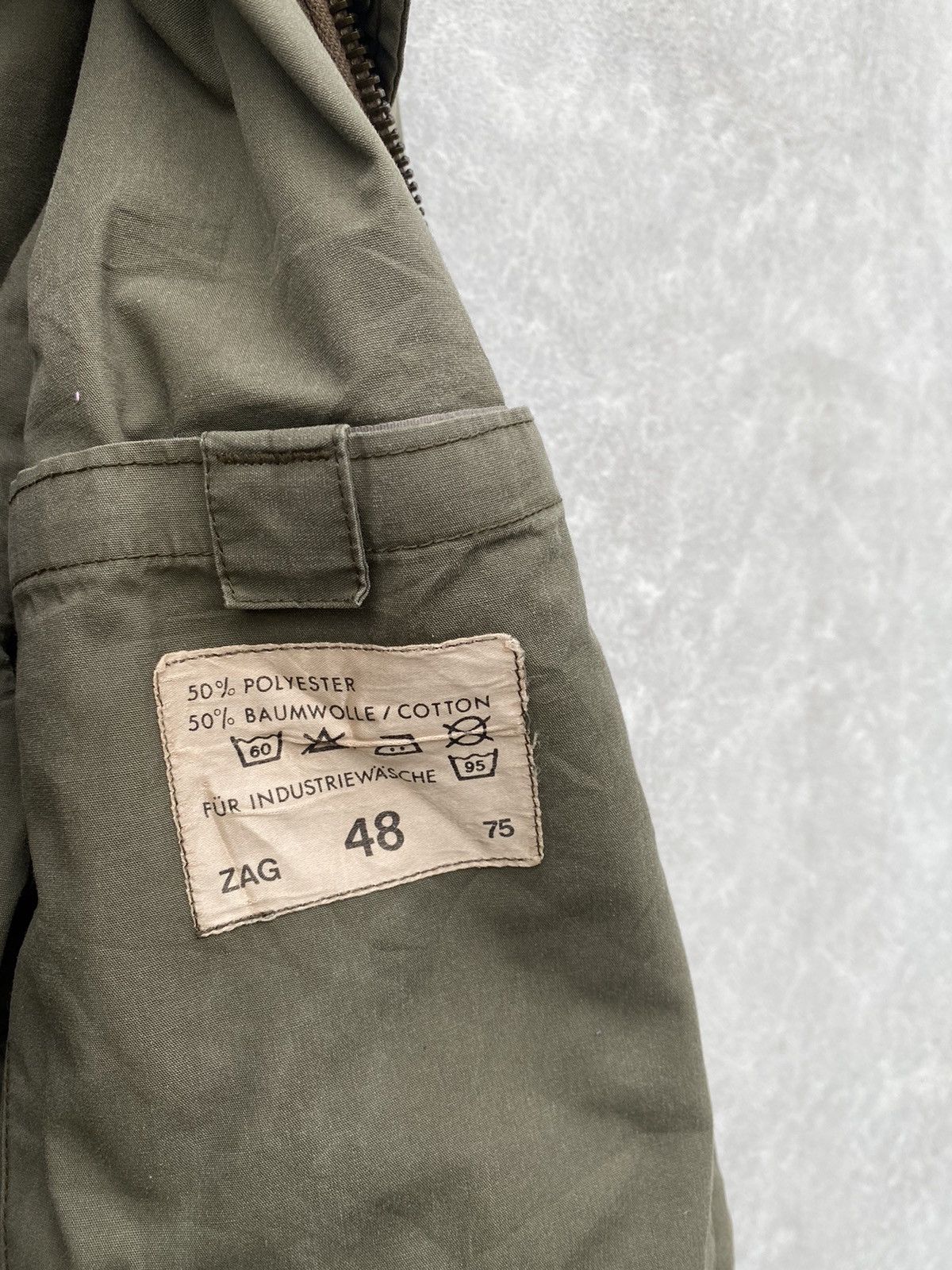 Other Vintage 70s Military Swiss Field Battle Jacket Size US L / EU 52-54 / 3 - 13 Thumbnail