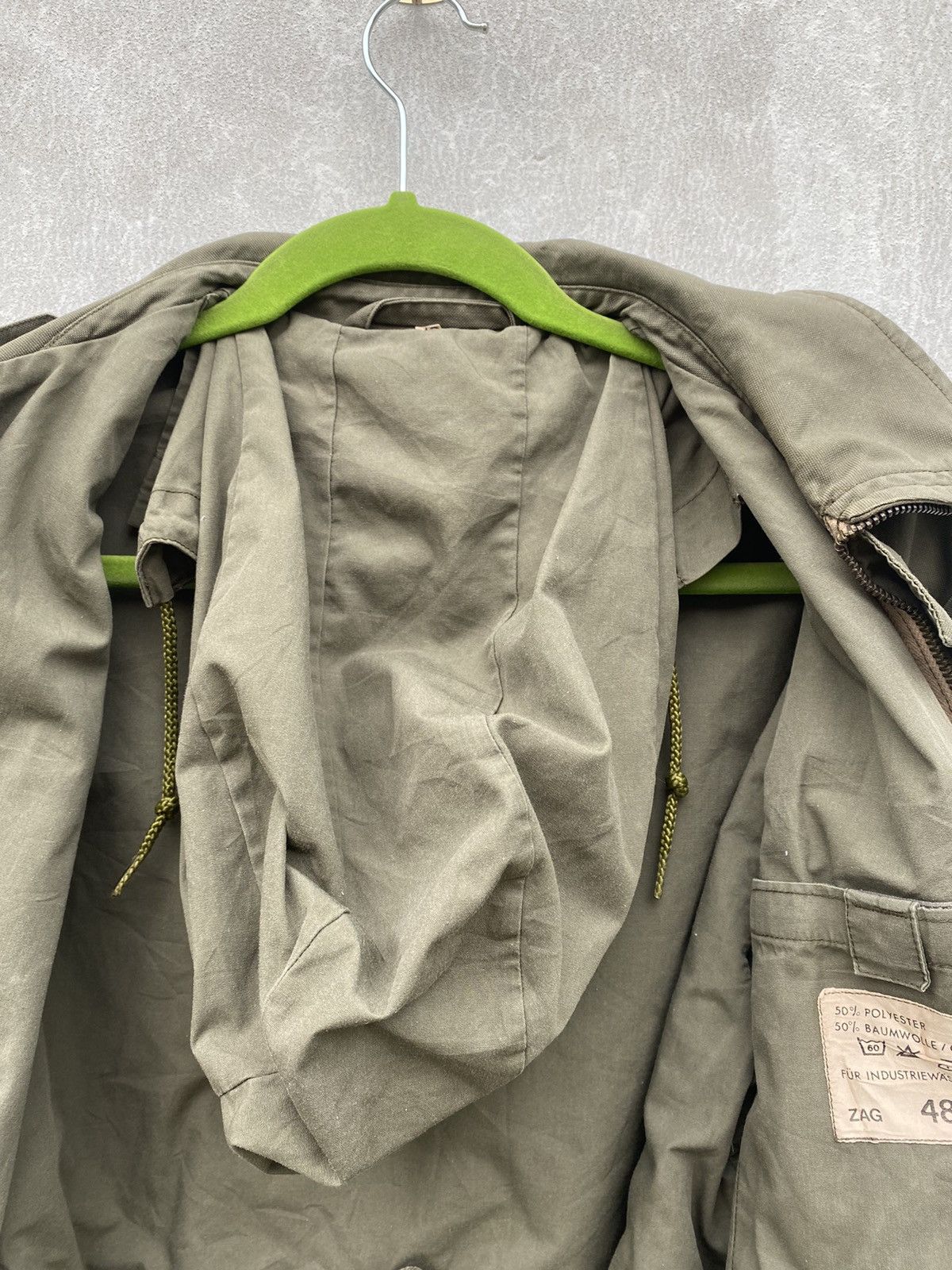 Other Vintage 70s Military Swiss Field Battle Jacket Size US L / EU 52-54 / 3 - 14 Thumbnail