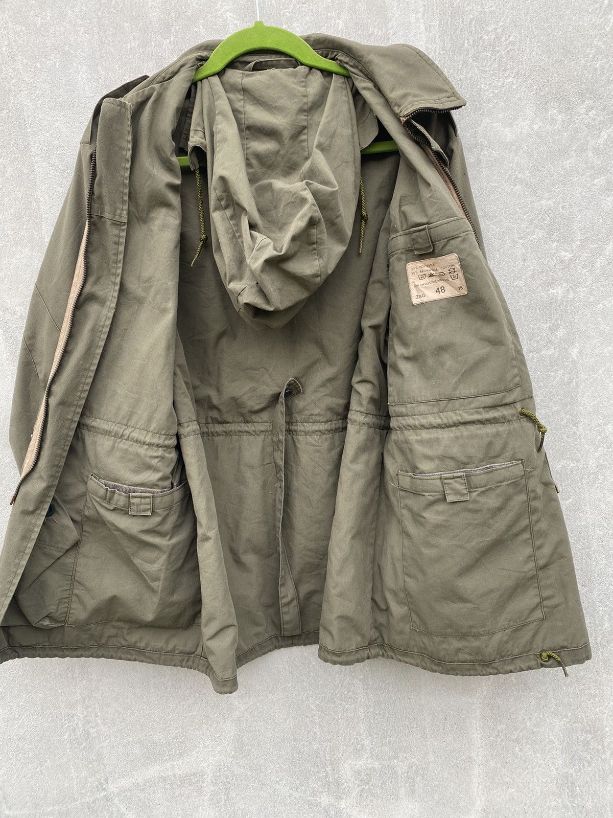 Other Vintage 70s Military Swiss Field Battle Jacket Size US L / EU 52-54 / 3 - 12 Thumbnail