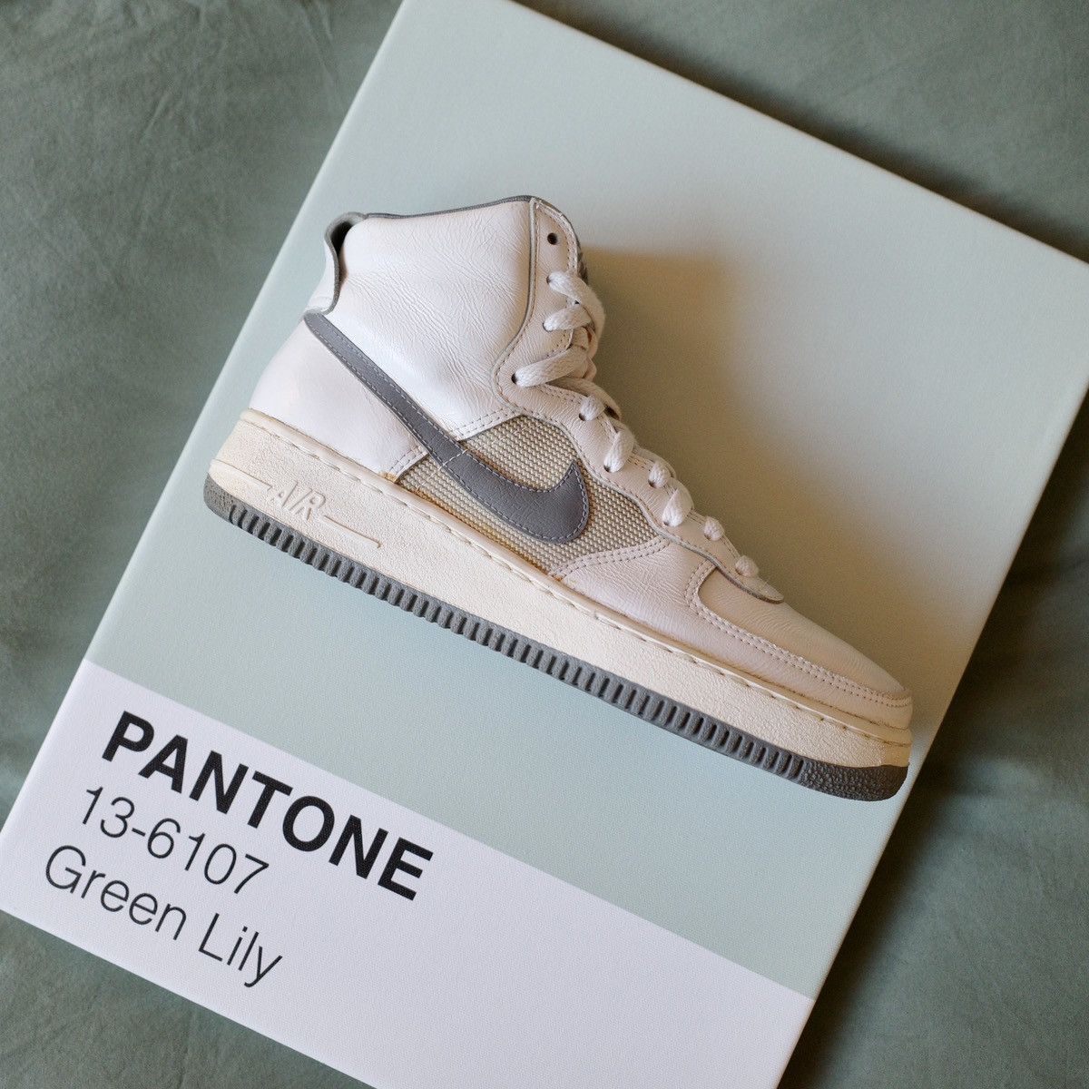 image of 1982 Original Nike Air Force 1 Unreleased Sample Prototype Shoes in White, Men's