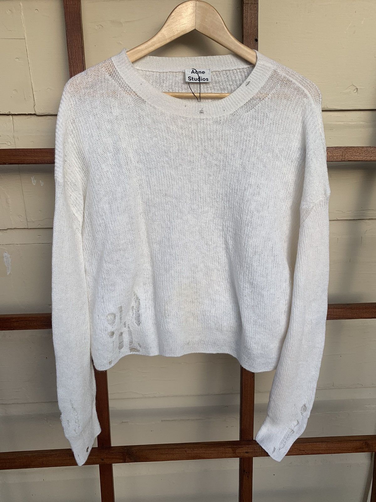 Acne Studios RARE GRAIL Acne Studios vintage distressed sweater Size US M / EU 48-50 / 2 - 1 Thumbnail