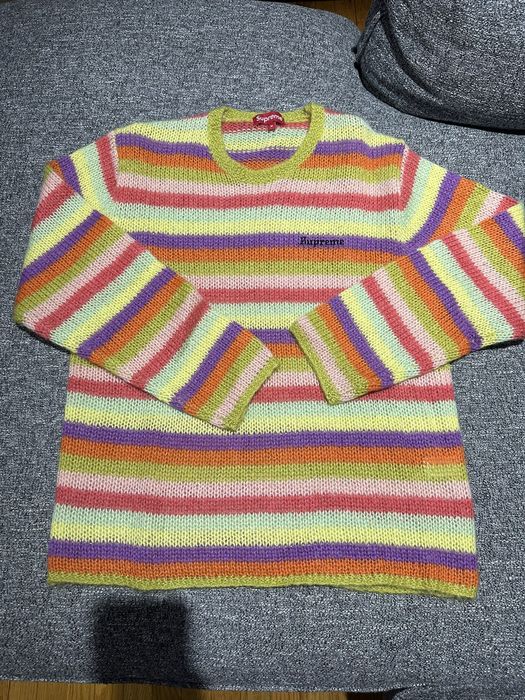 Supreme store mohair sweater