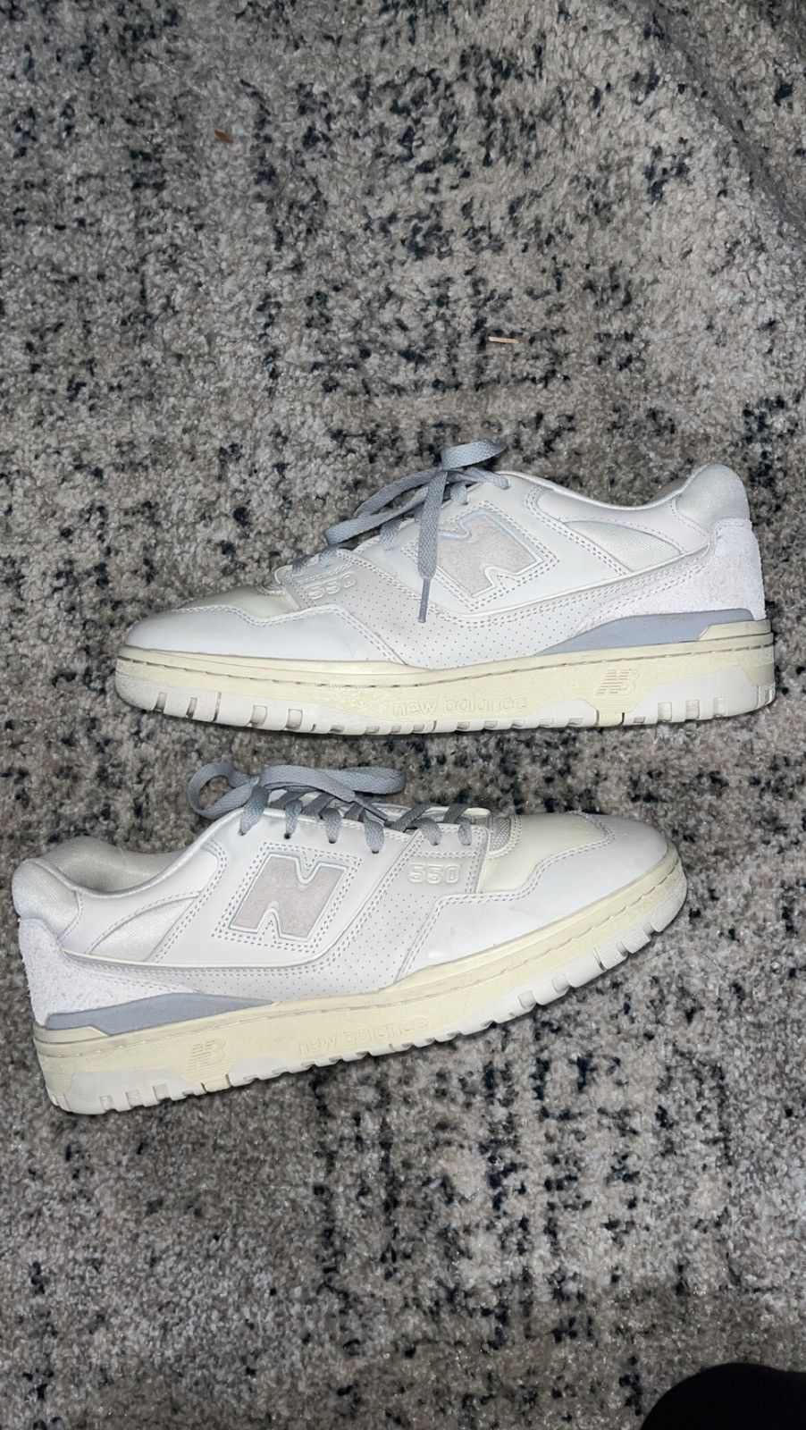 Aime Leon Dore × New Balance New Balance x Aime Leon Dore 550 “White Leather” Size US 11.5 / EU 44-45 - 2 Thumbnail