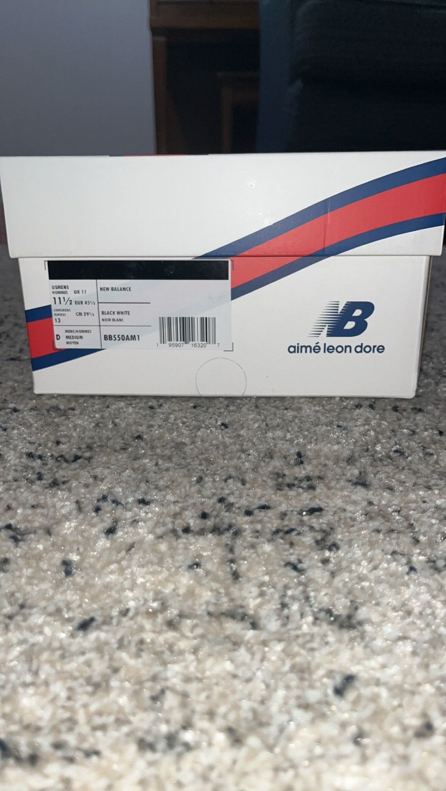Aime Leon Dore × New Balance New Balance x Aime Leon Dore 550 “White Leather” Size US 11.5 / EU 44-45 - 9 Thumbnail