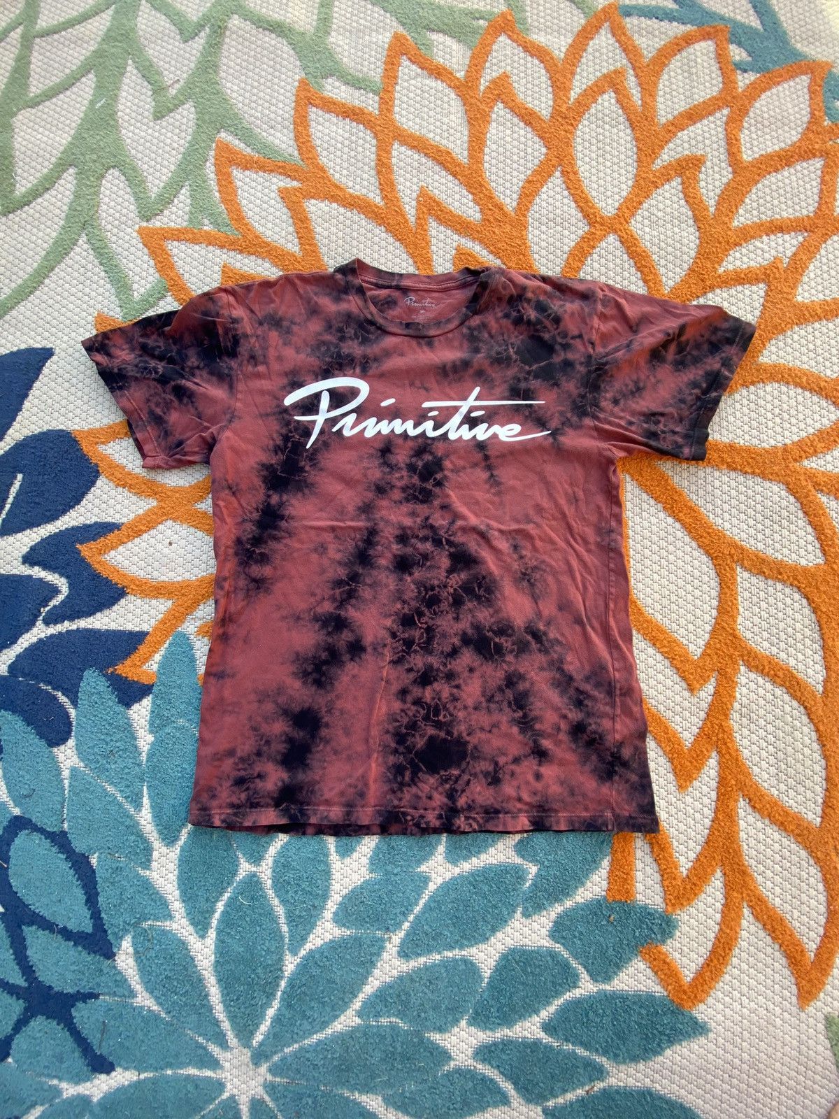 primitive tie dye shirt