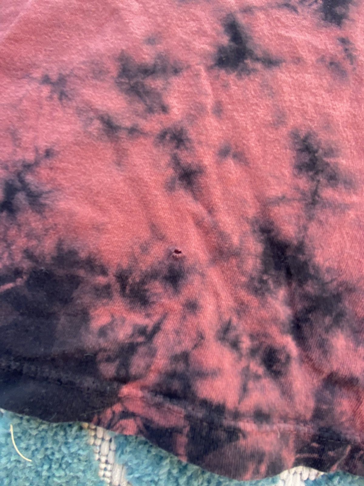 primitive tie dye shirt