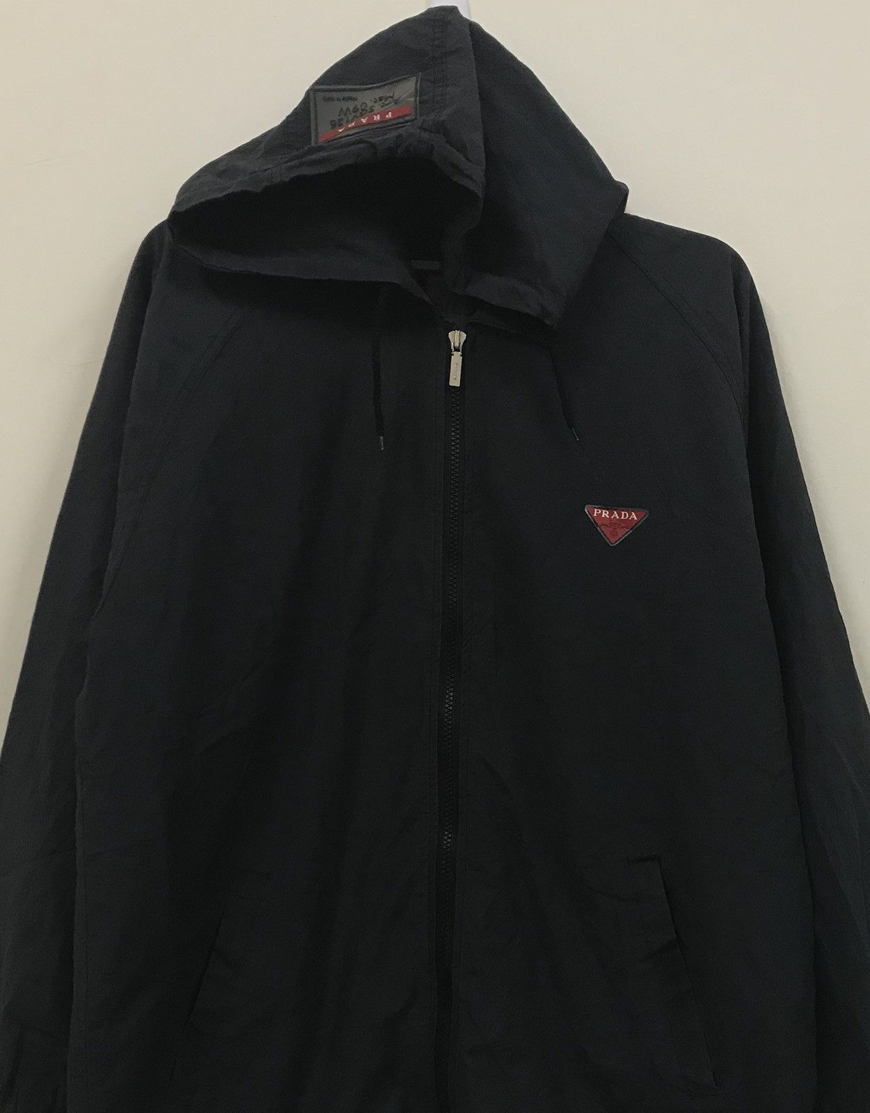 Prada Prada Art.SGV126 Mat.09W Jacket With Hoodies | Grailed