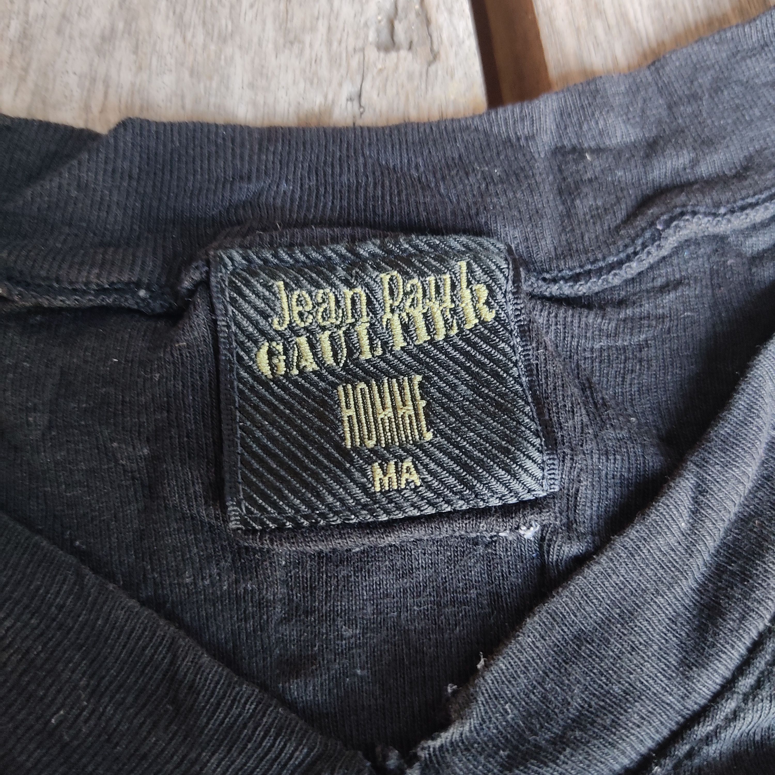 Jean Paul Gaultier Jean Paul Gaultier Basic Black Tee Soft catton Size XS / US 0-2 / IT 36-38 - 2 Thumbnail