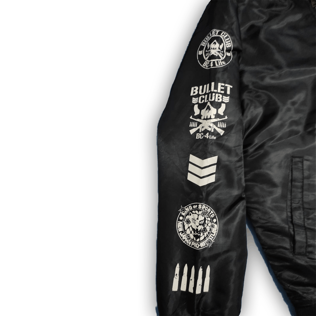 Bomber Jacket × Japanese Brand Bullet Club MA-1 Jacket New Bomber Jacket × Japanese Brand Bullet Club MA-1 Jacket New