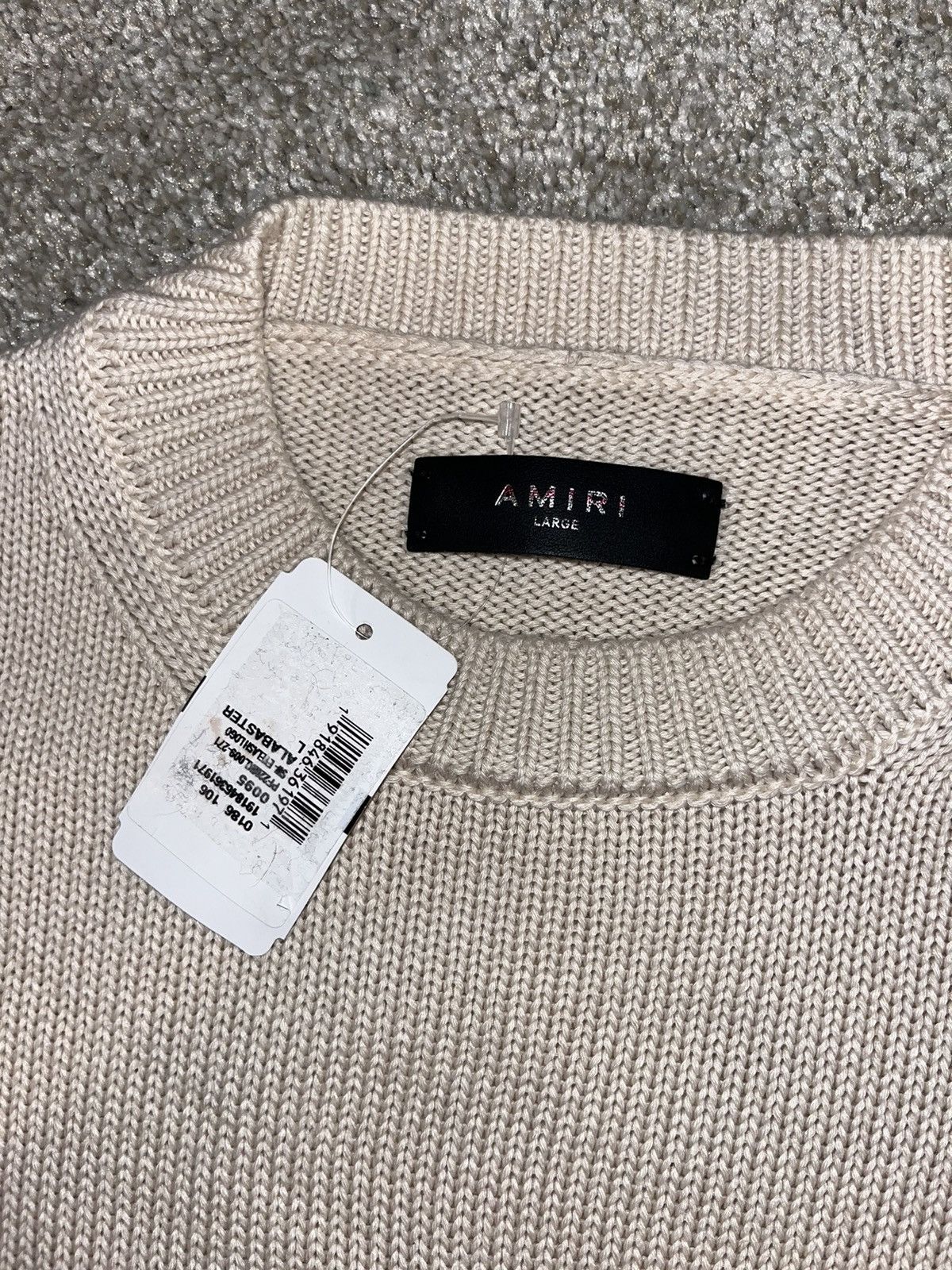 Amiri Amiri Knit-Intarsia Sweater Size US L / EU 52-54 / 3 - 6 Thumbnail