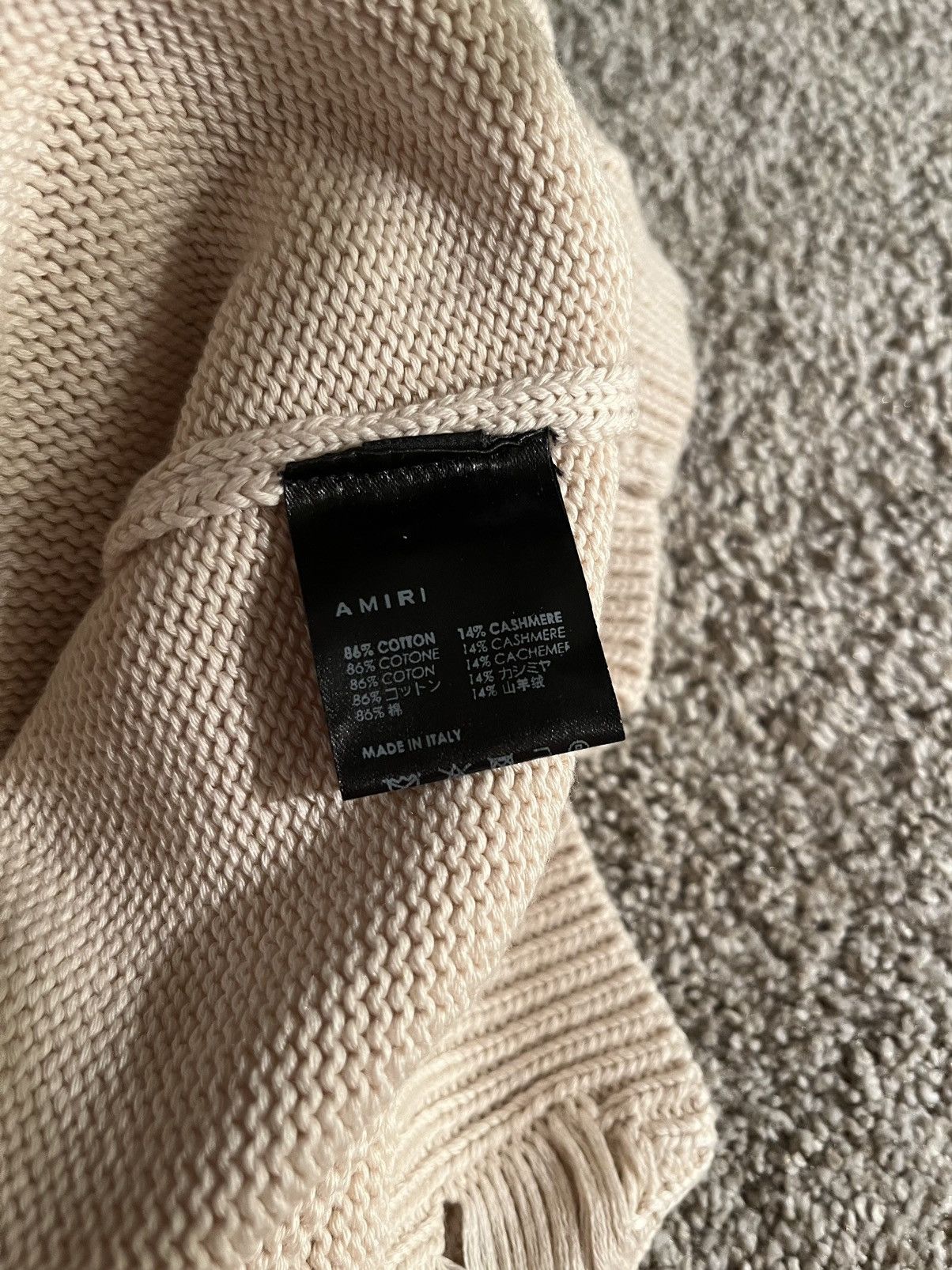 Amiri Amiri Knit-Intarsia Sweater Size US L / EU 52-54 / 3 - 7 Thumbnail
