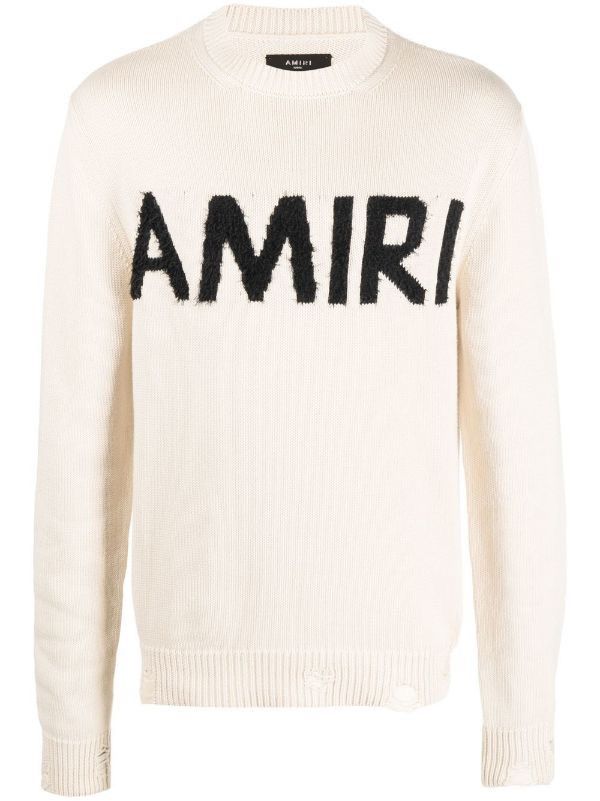 Amiri Amiri Knit-Intarsia Sweater Size US L / EU 52-54 / 3 - 1 Thumbnail